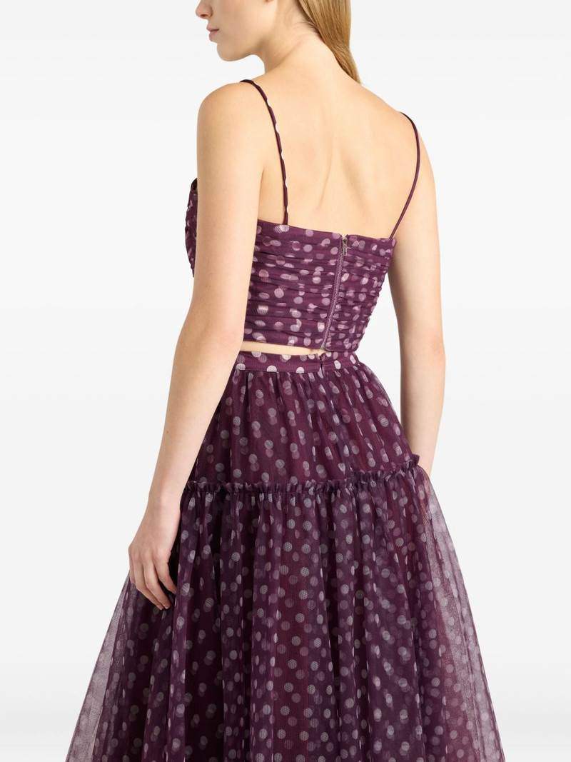 Camille polka dot camille top 4