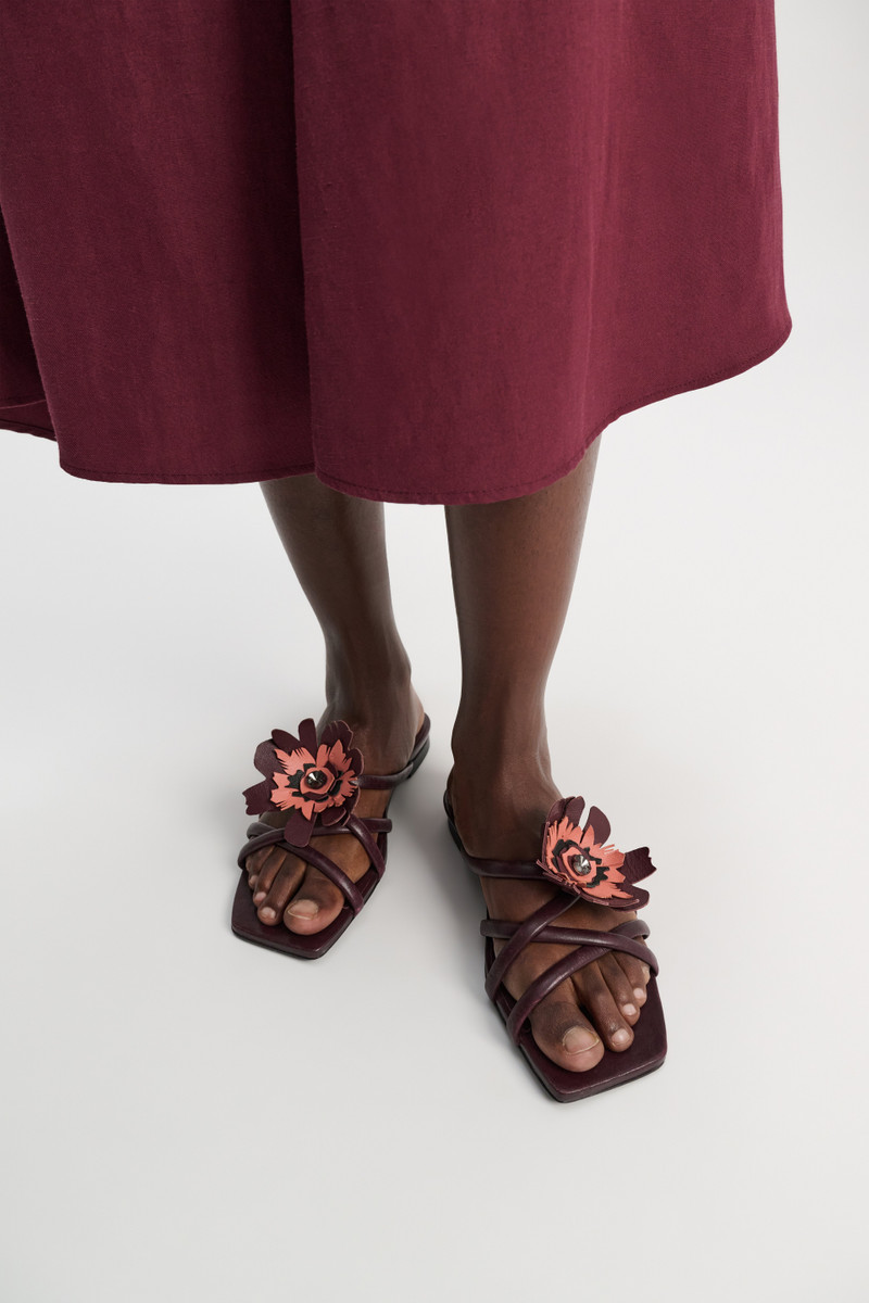 DOROTHEE SCHUMACHER FLORAL STATEMENT flower sandal outlook