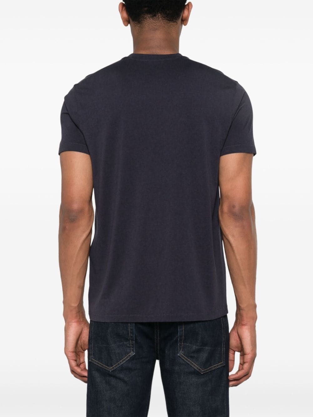 logo-embroidered T-shirt - 4