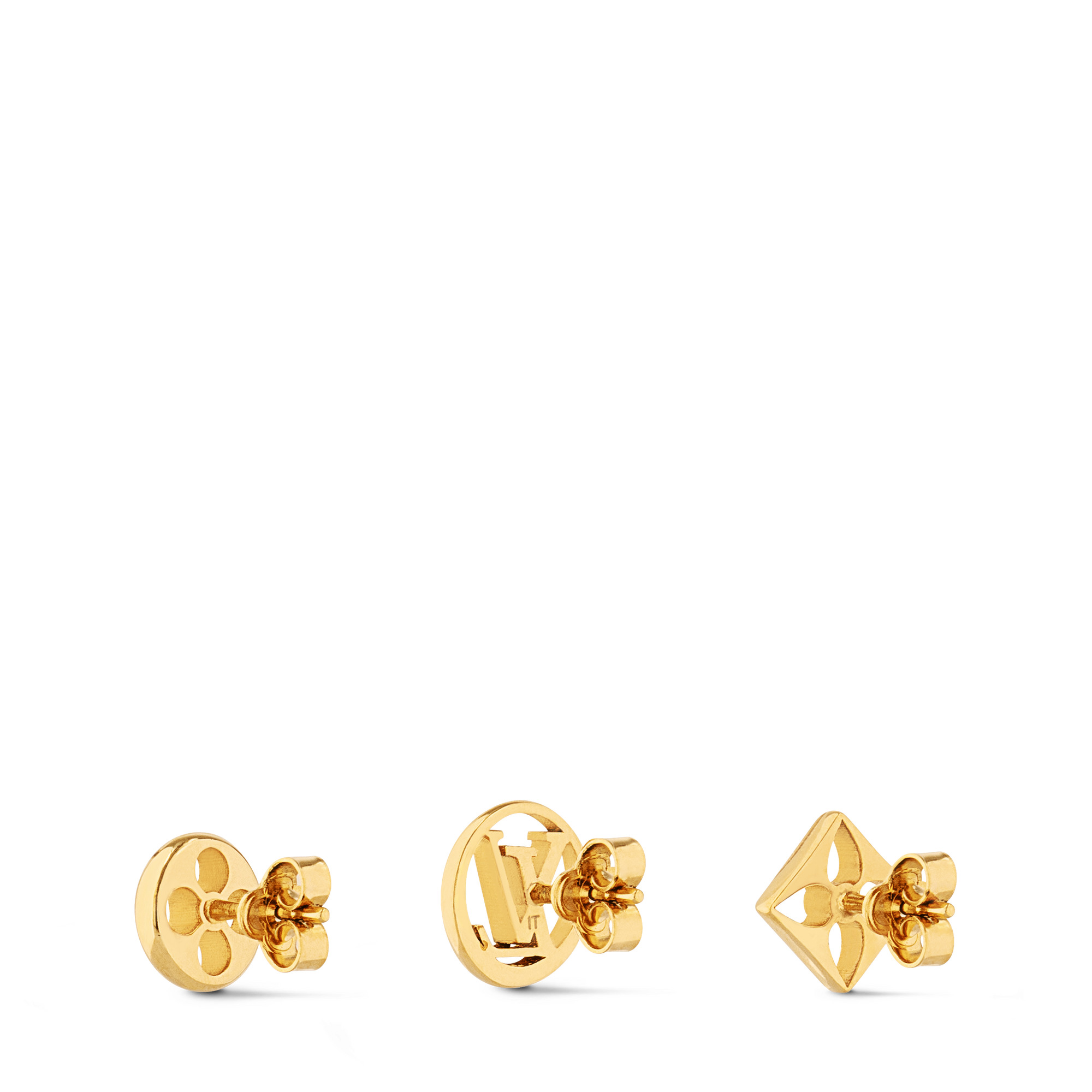 Crazy in Lock Earrings Set - 3