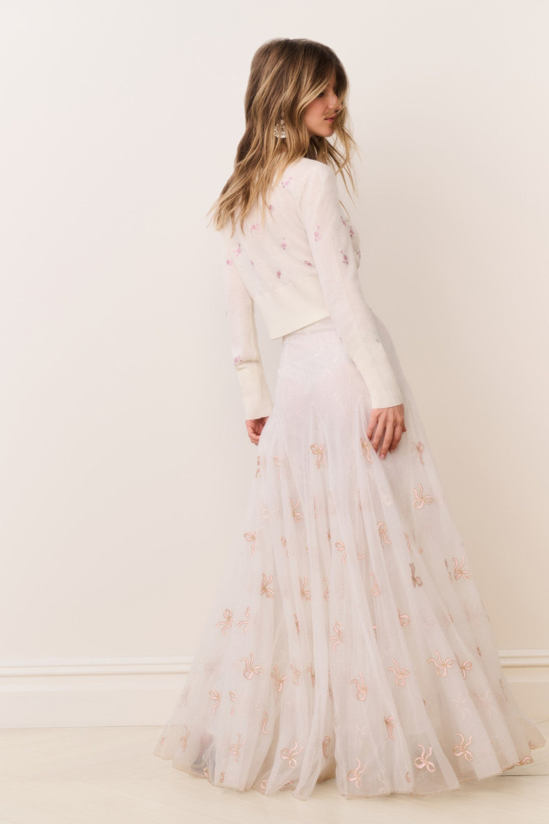 Lomani Secret Crush Tulle Maxi Skirt 5