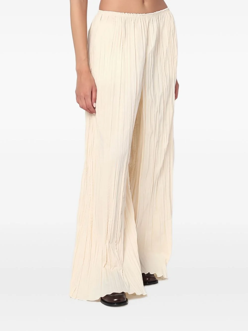 pleated trousers - 1