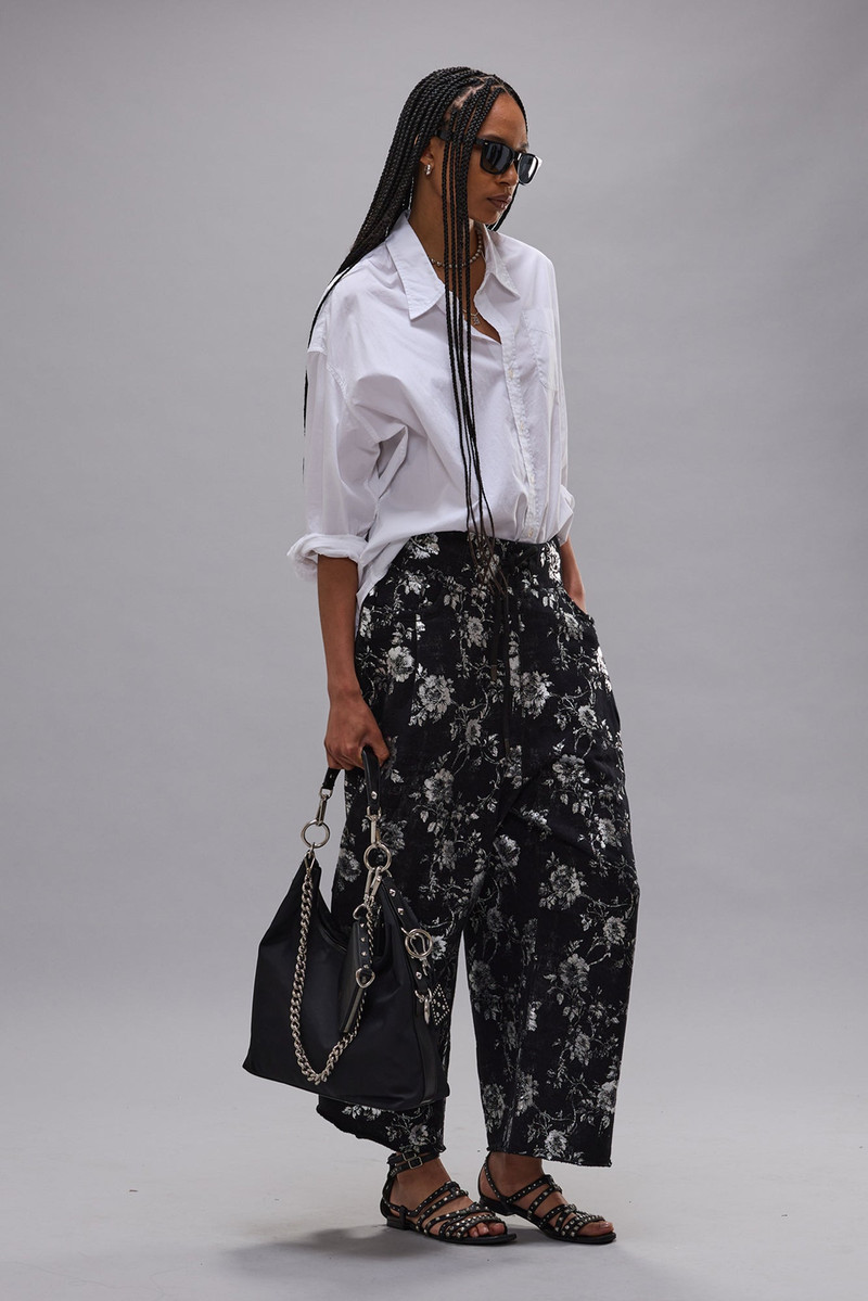 R13 CROPPED PLEATED SWEATPANT outlook