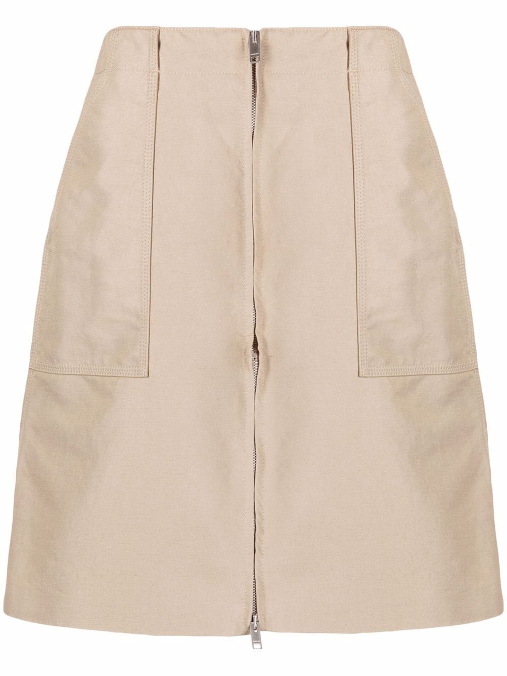 Worker high-waisted skirt - 1