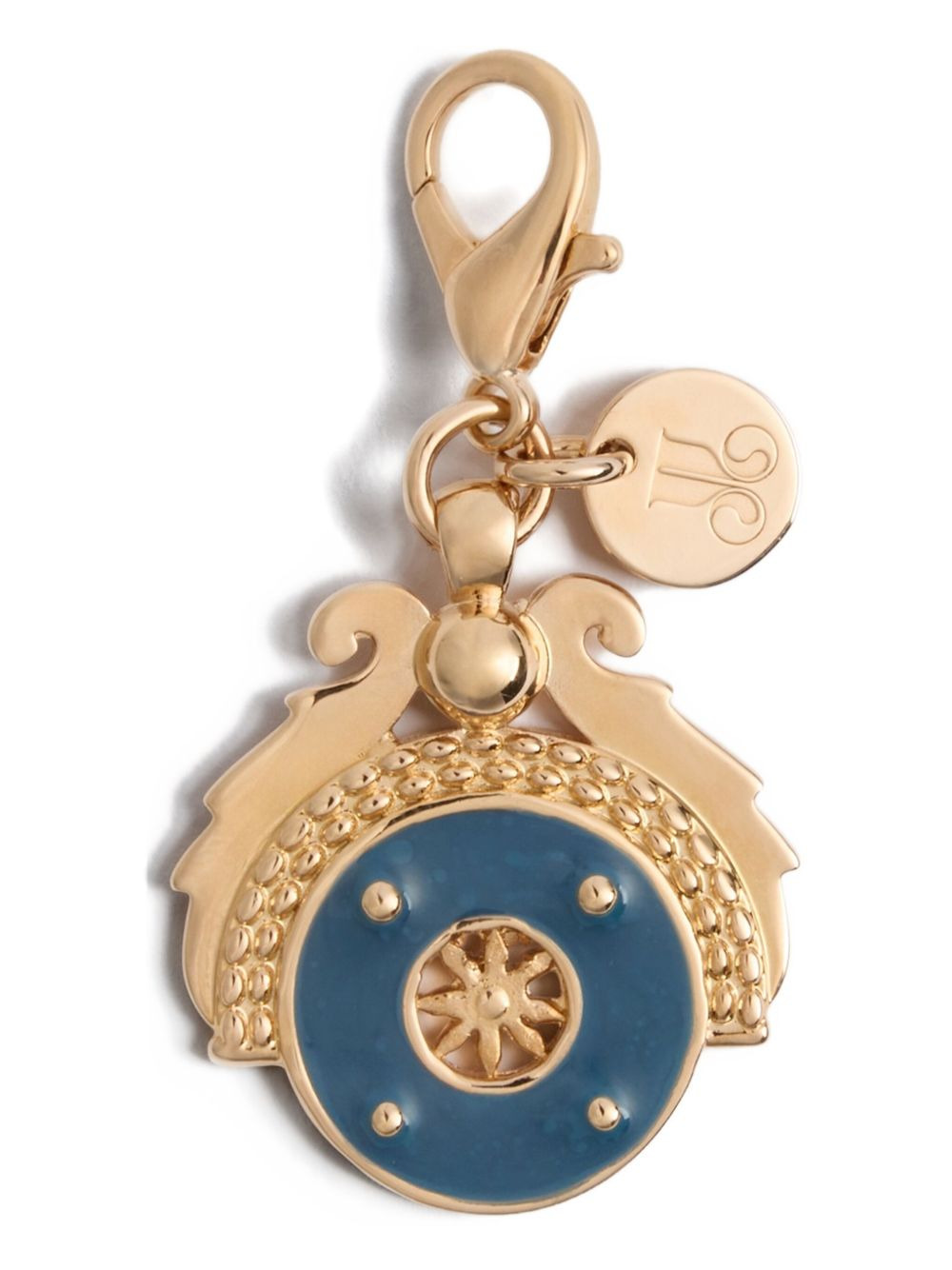 medallion charm pendant - 2