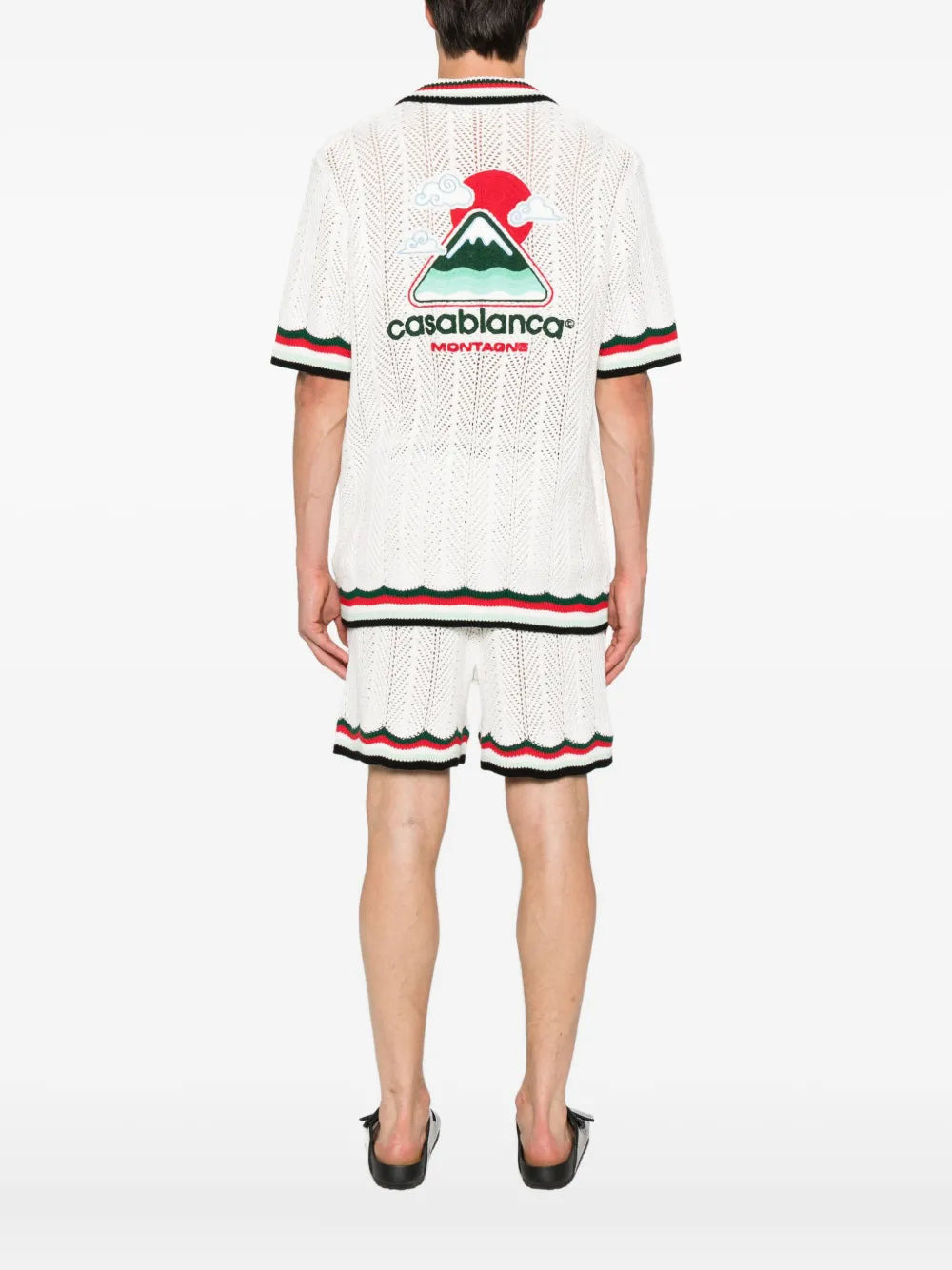 Casablanca Men Shirt With Embroidered Logo - 4