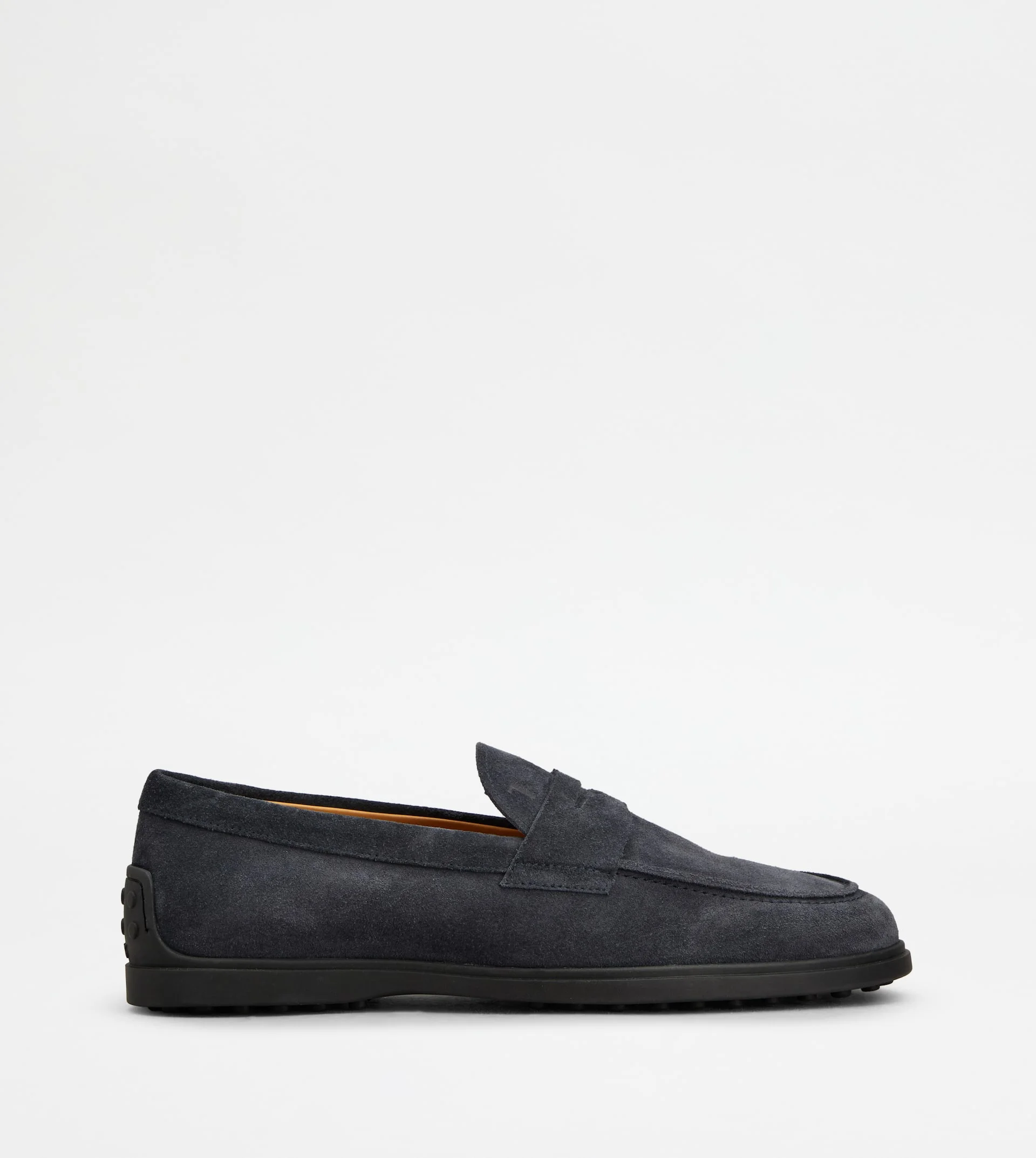 LOAFERS IN SUEDE - BLUE - 1