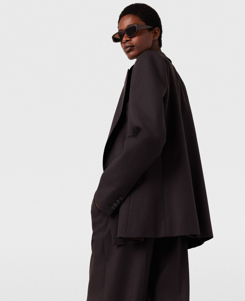 Double Breasted Wool Blazer 4