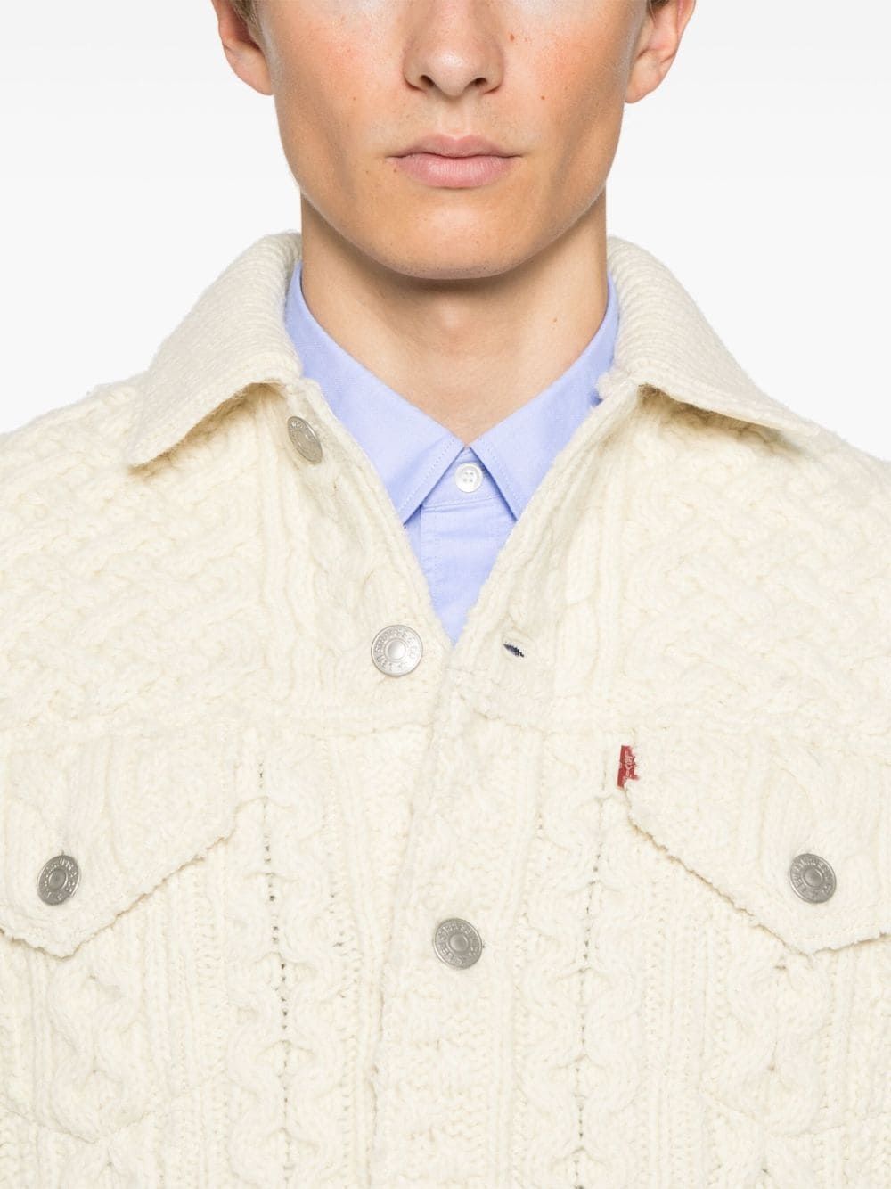 x Levi's® Aran-knit cardigan - 5