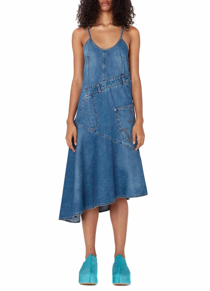 Twisted denim dress - 2