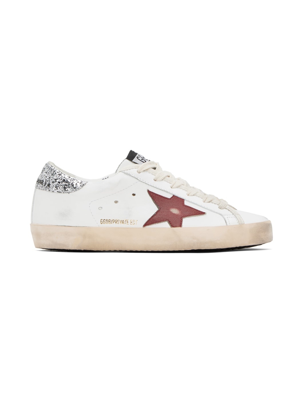 SSENSE Exclusive White Limited Edition Superstar Sneakers - 1