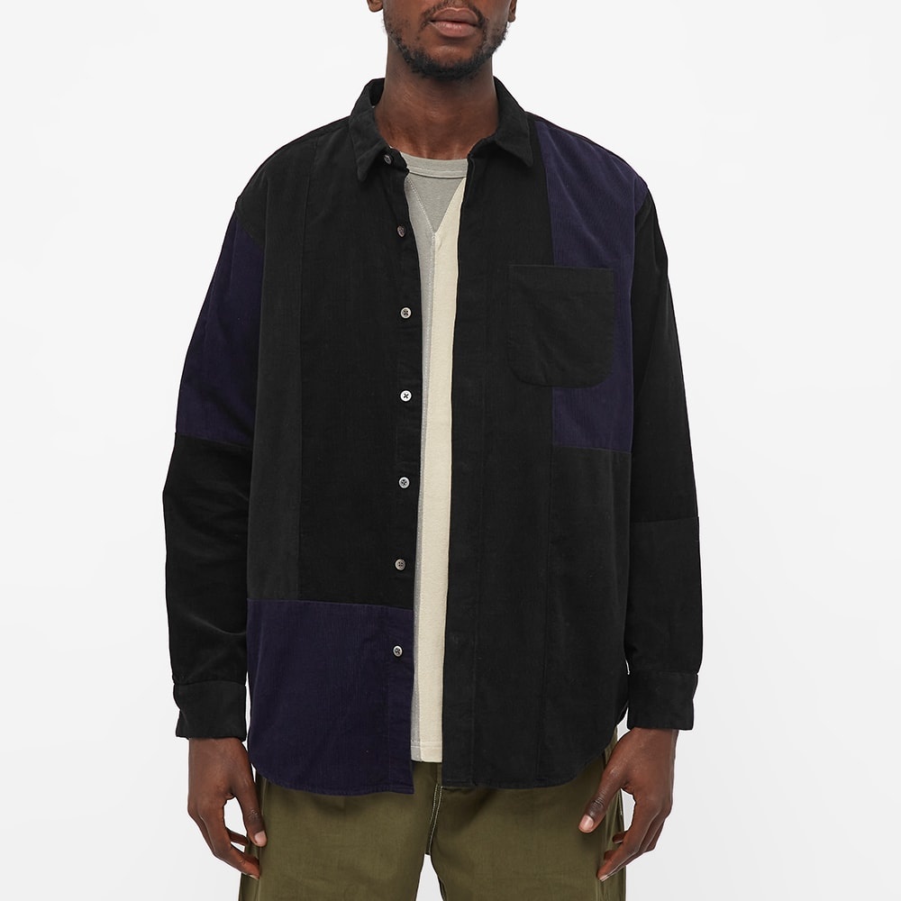 Engineered Garments Cord Patchwork Shirt - 3