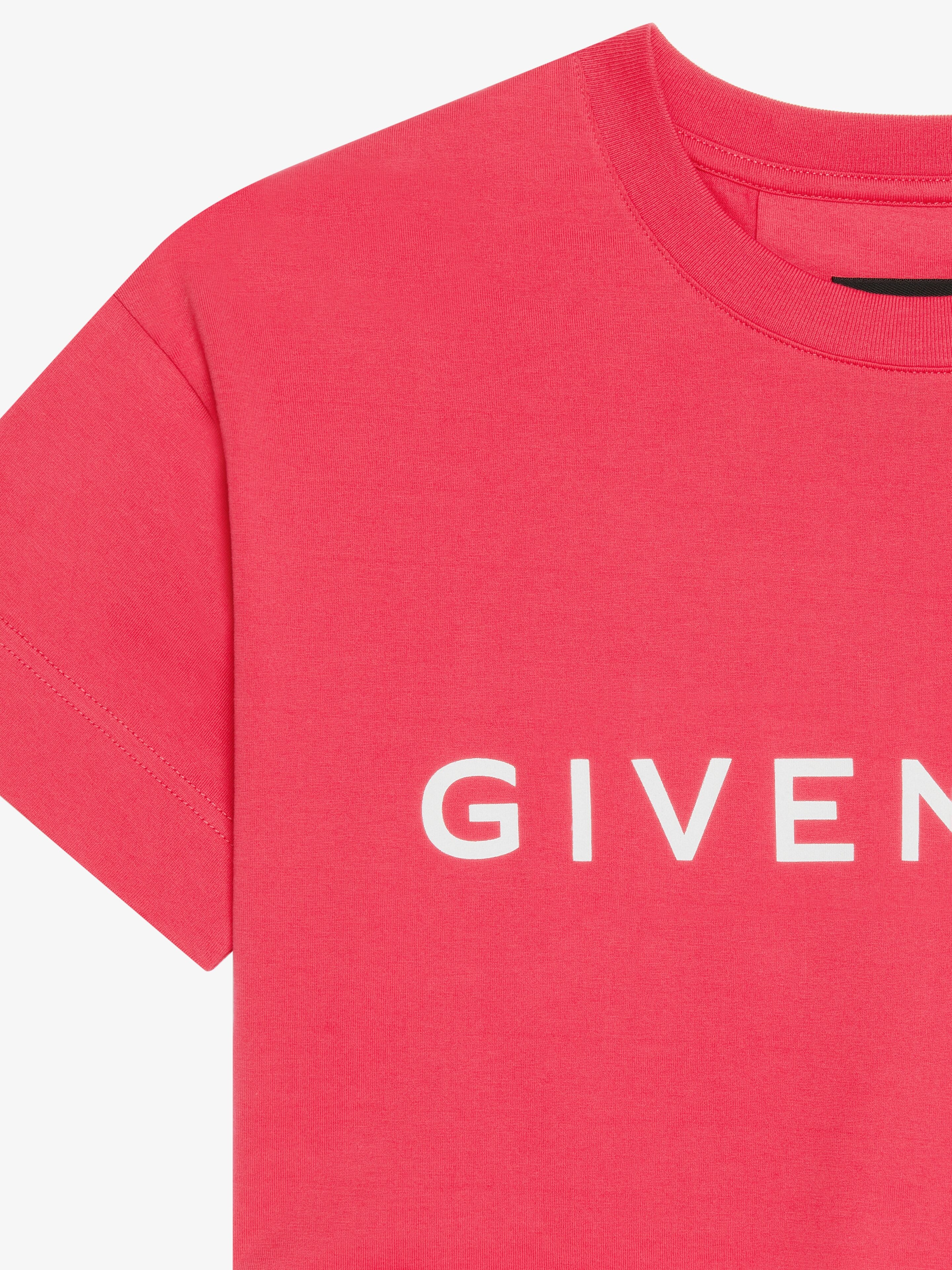 GIVENCHY ARCHETYPE CROPPED T-SHIRT IN COTTON - 2