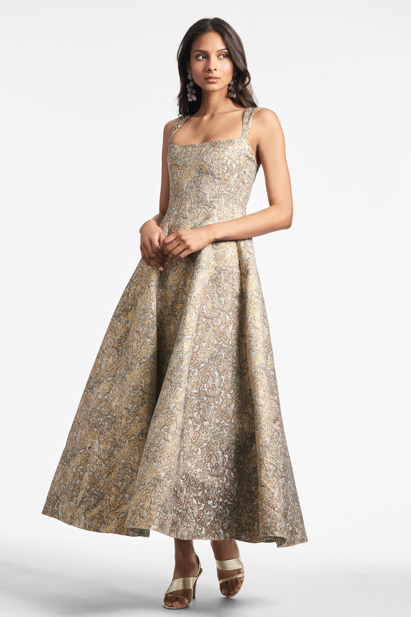 Audrey Gown - Gilded Floral - 1