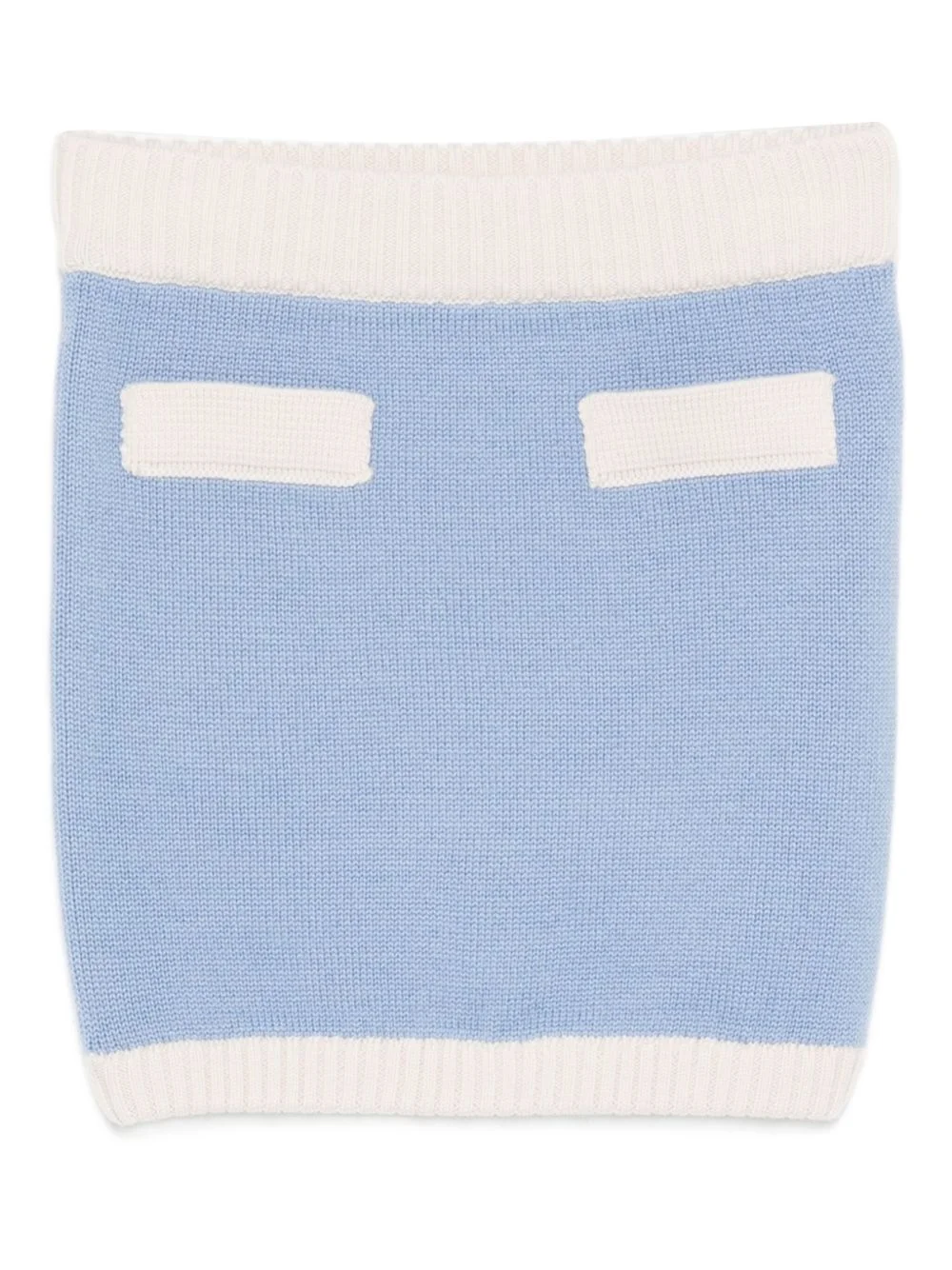 knitted straight skirt - 1