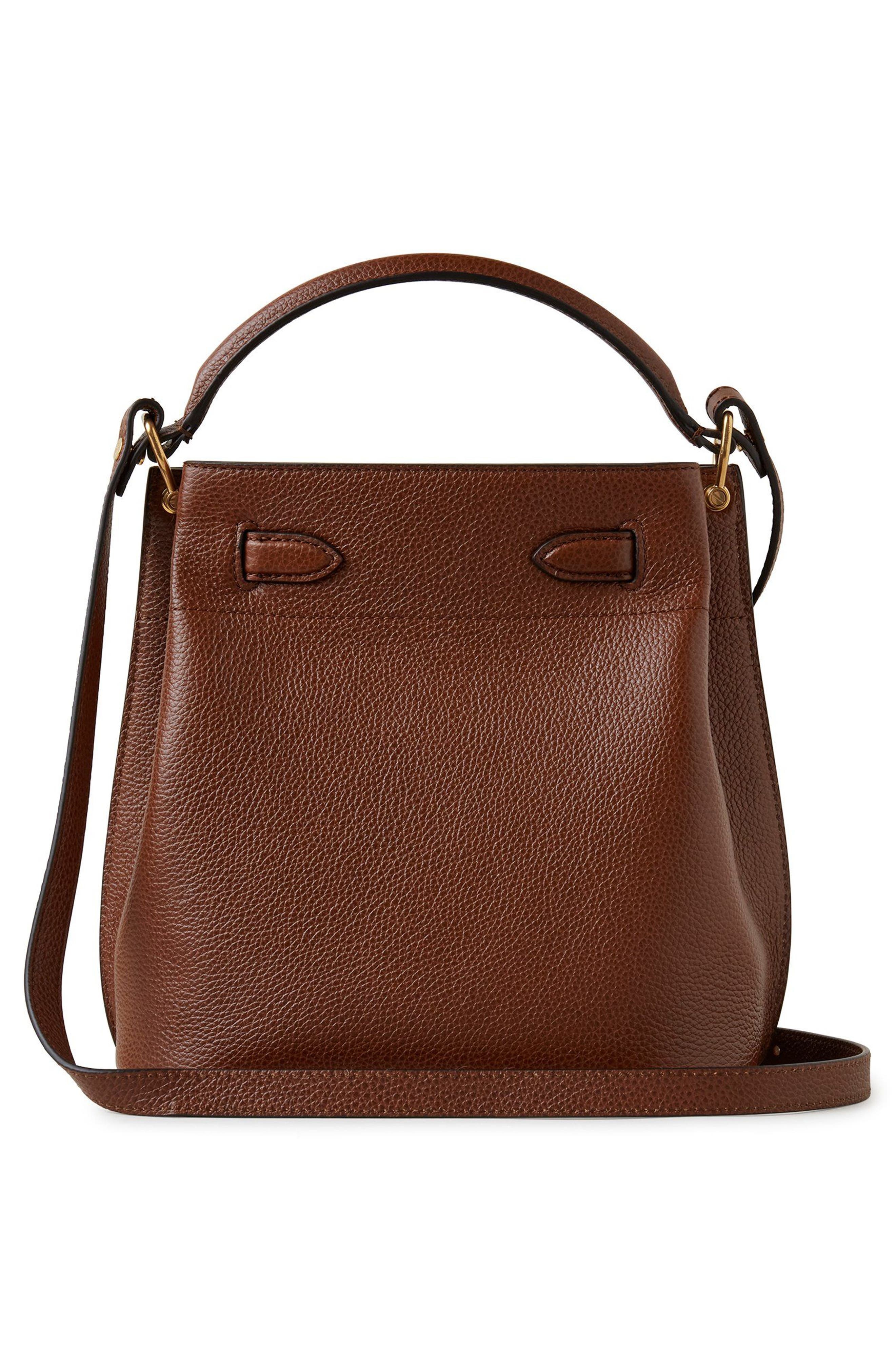 Mulberry Small Islington Classic Leather Bucket Bag in Oak at Nordstrom - 3