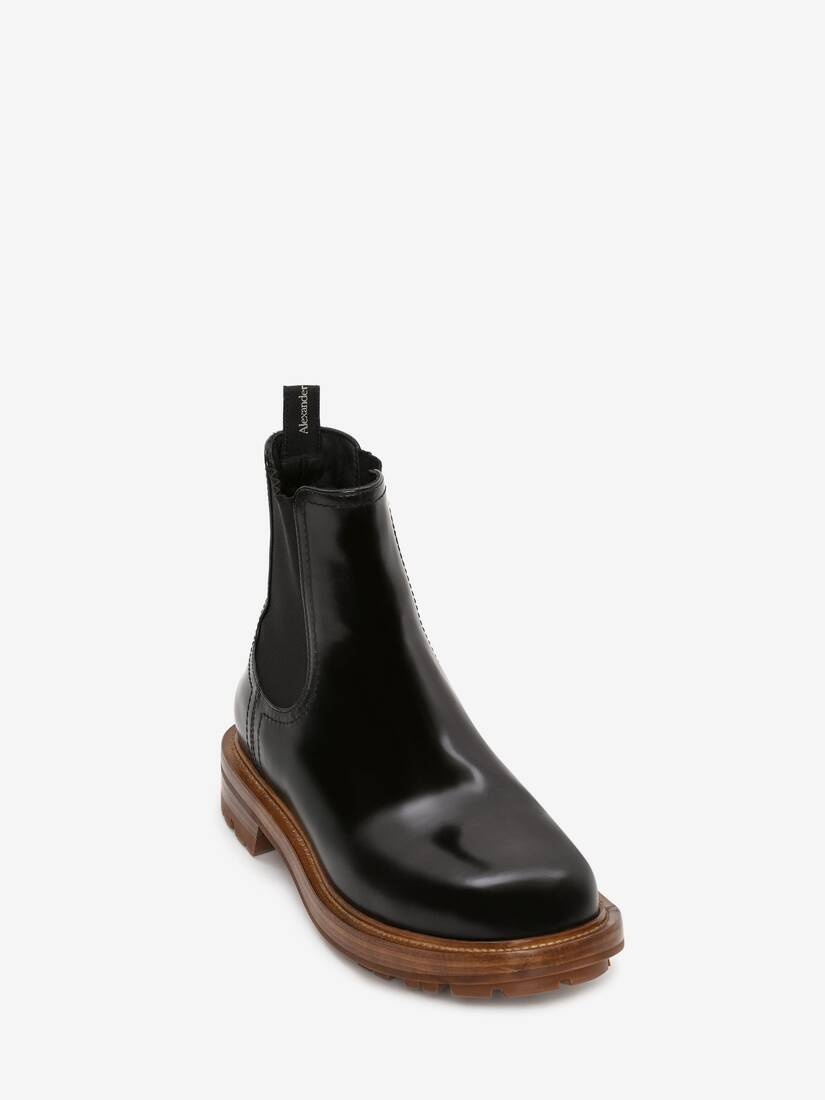 Worker Chelsea Boot in Black - 2