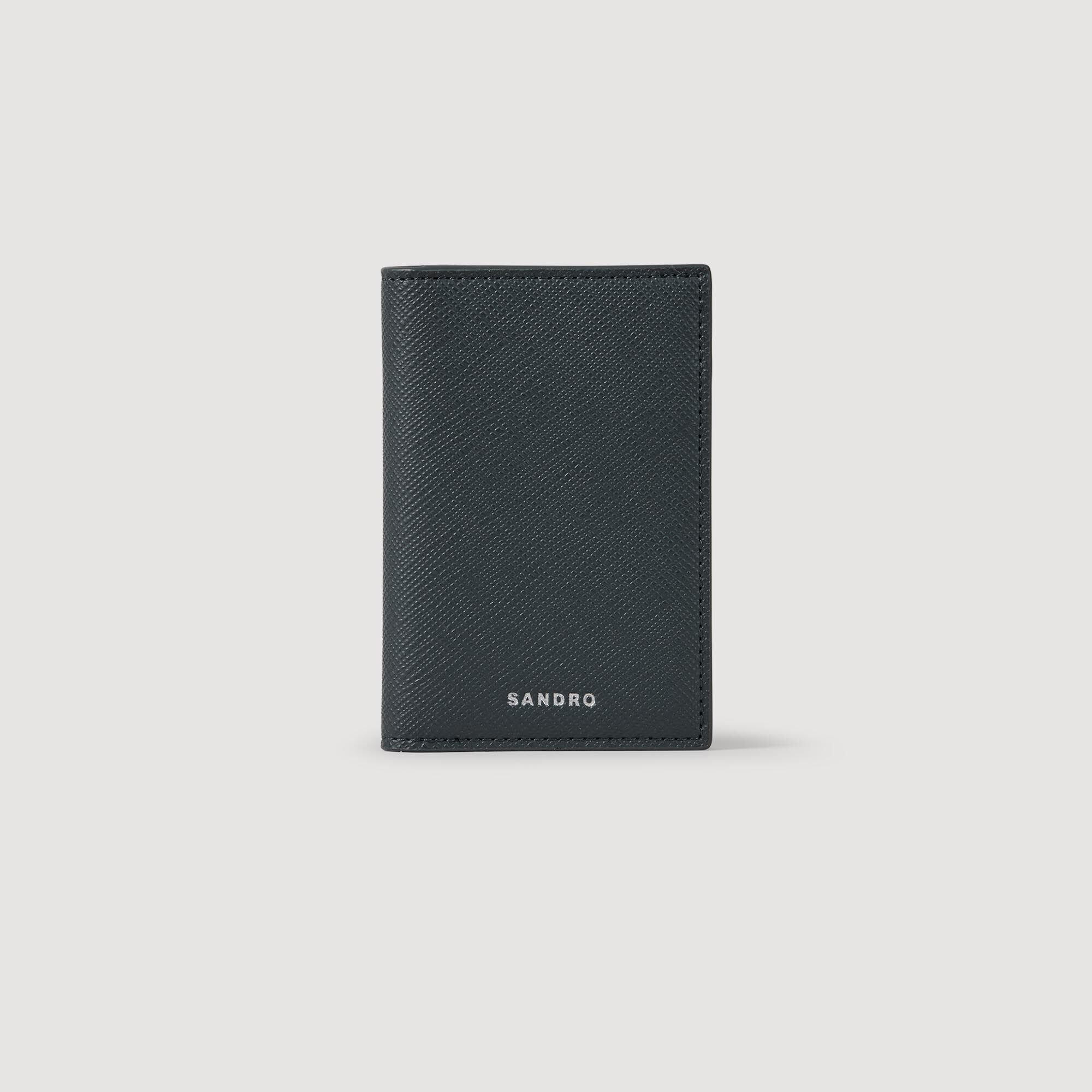 RECONSTITUTED LEATHER LEATHER WALLET - 4