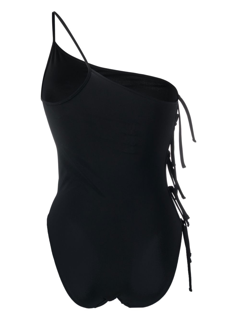 knot-detailing one-shoulder swimsuit - 2