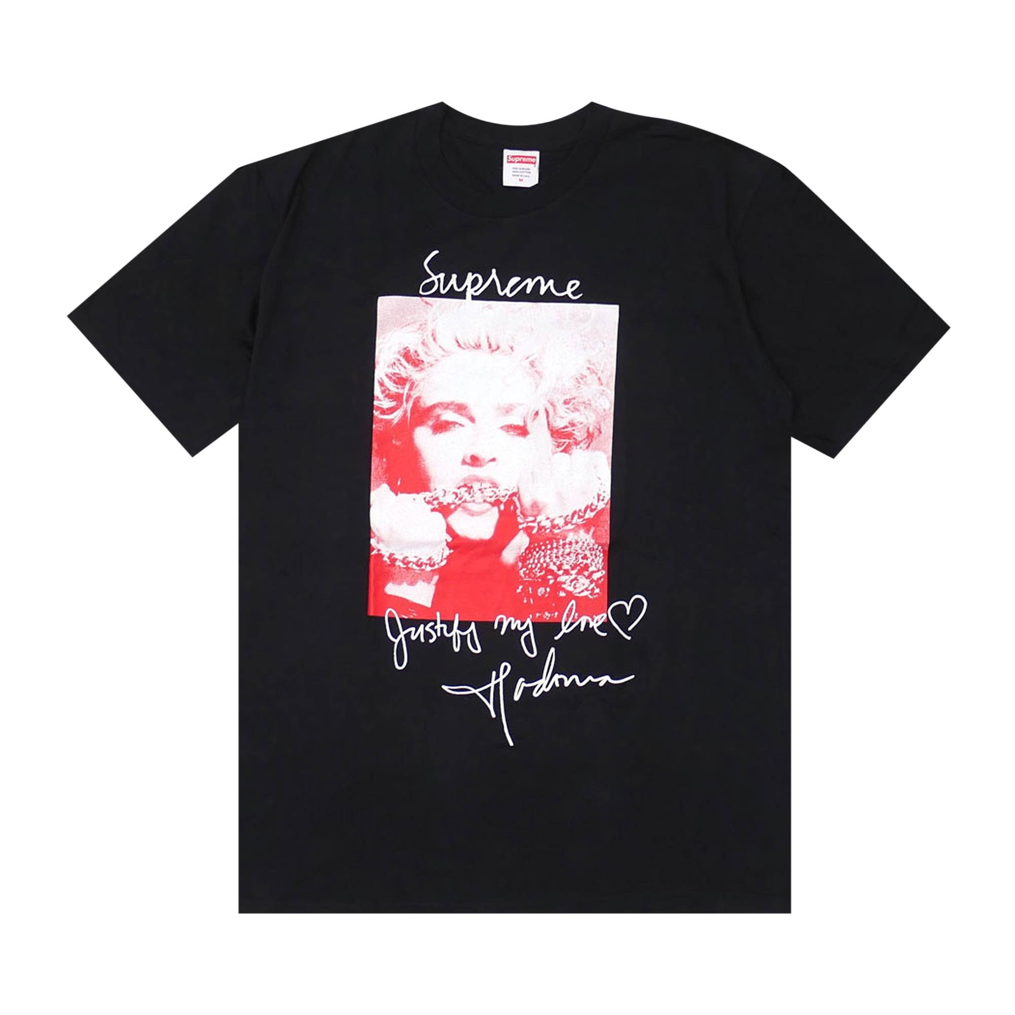 Supreme Madonna T-Shirt 'Black' - 1