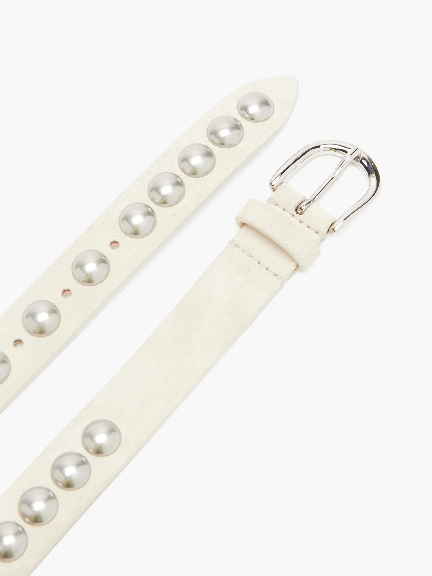 Zap studded leather belt - 5