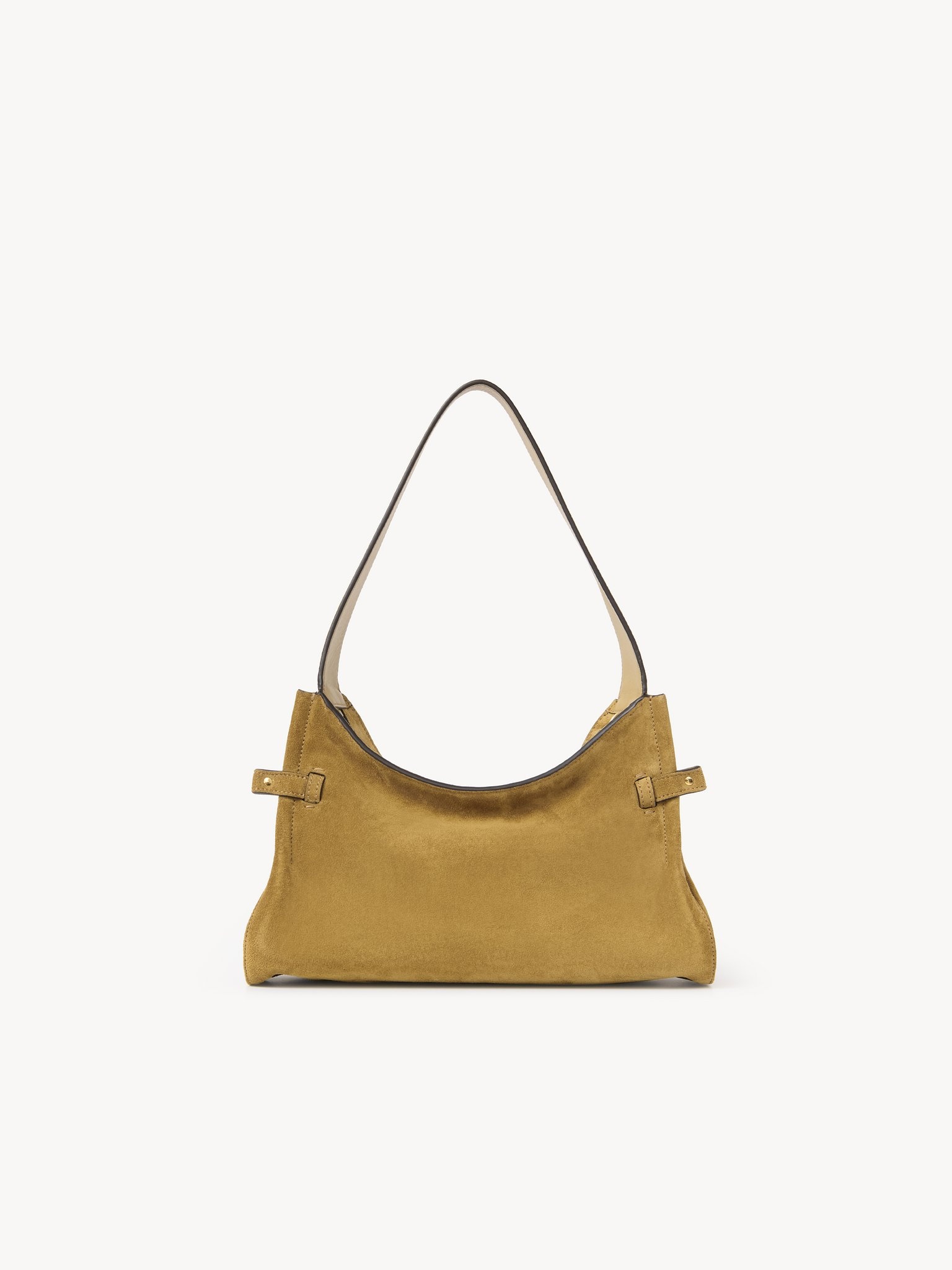 CHLOÉ CHARMS HOBO BAG IN SUEDE LEATHER - 3