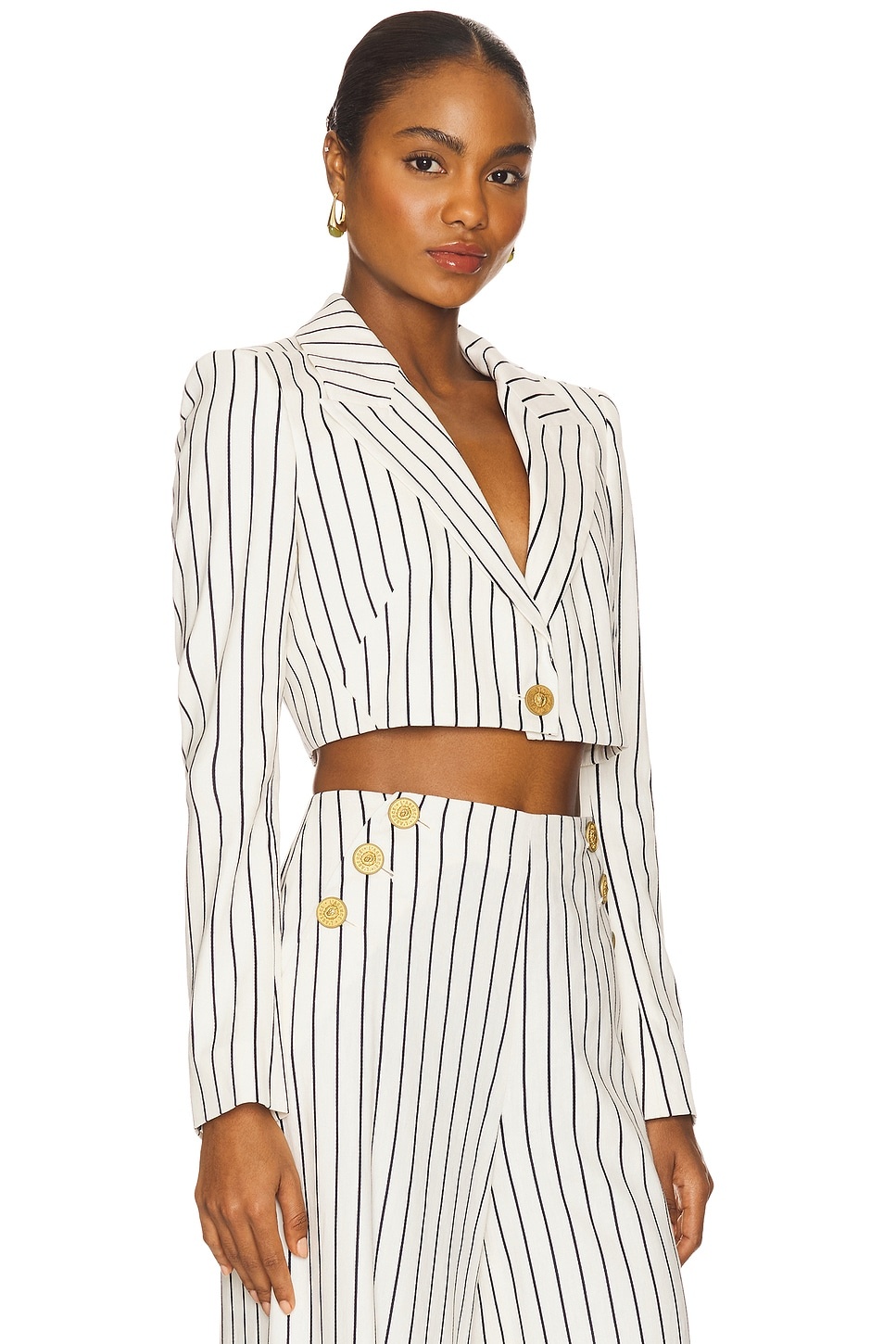 Izzie Cropped Blazer - 2