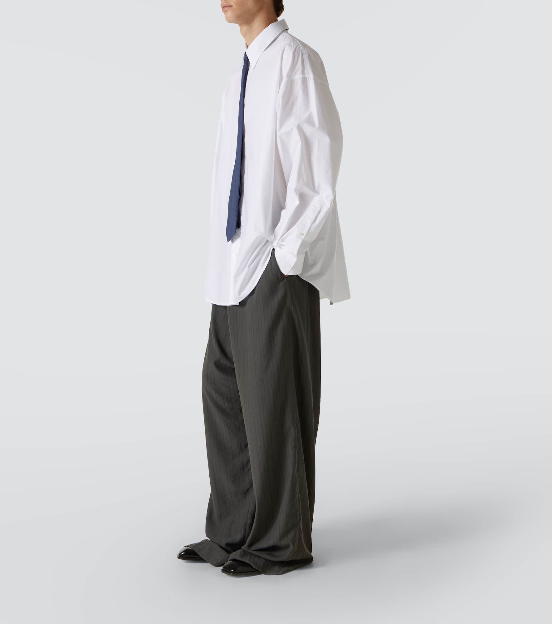 Oversized cotton shirt - 2