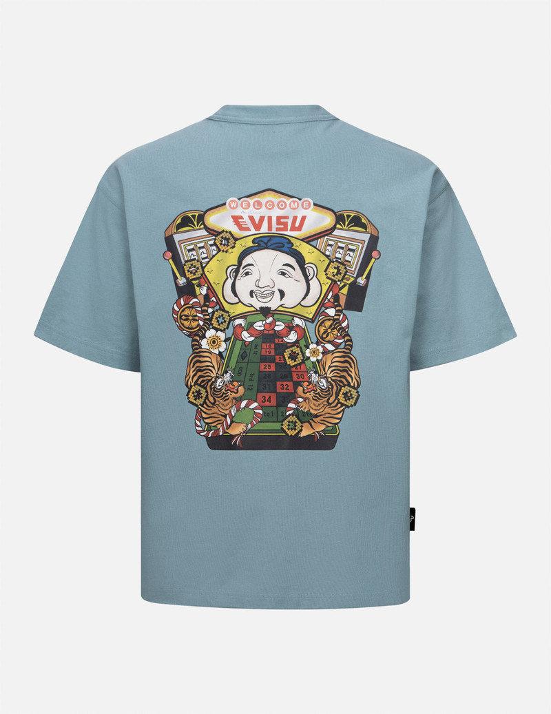LUCKY SLOT MACHINE PRINT LOOSE FIT T-SHIRT 1