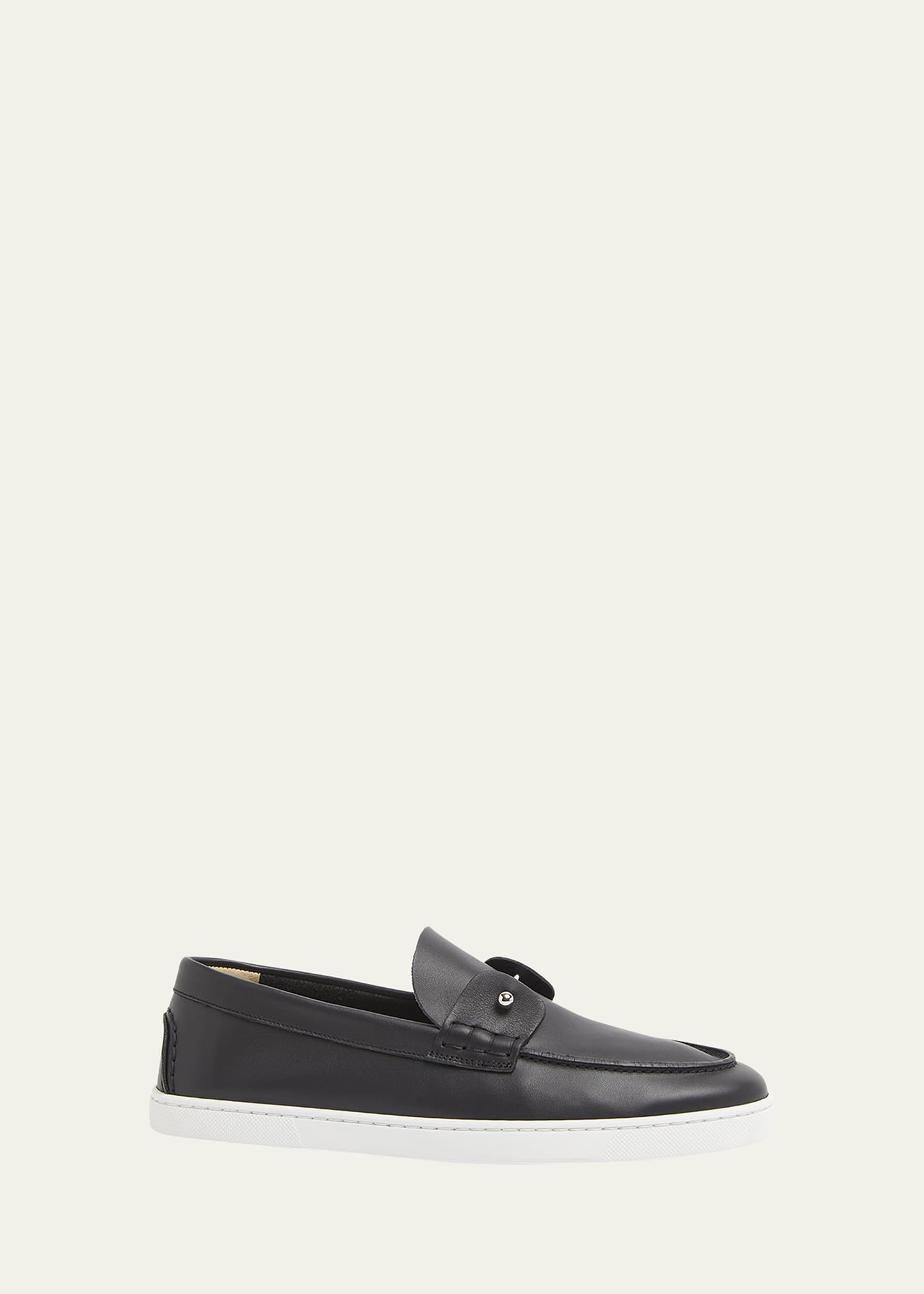 Men's Chambeliboat Leather Loafers - 1