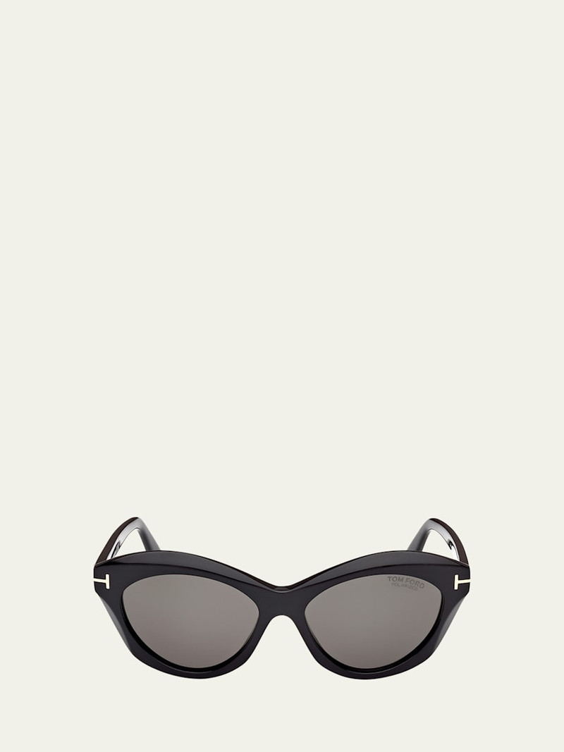 Toni Acetate Oval Sunglasses 1