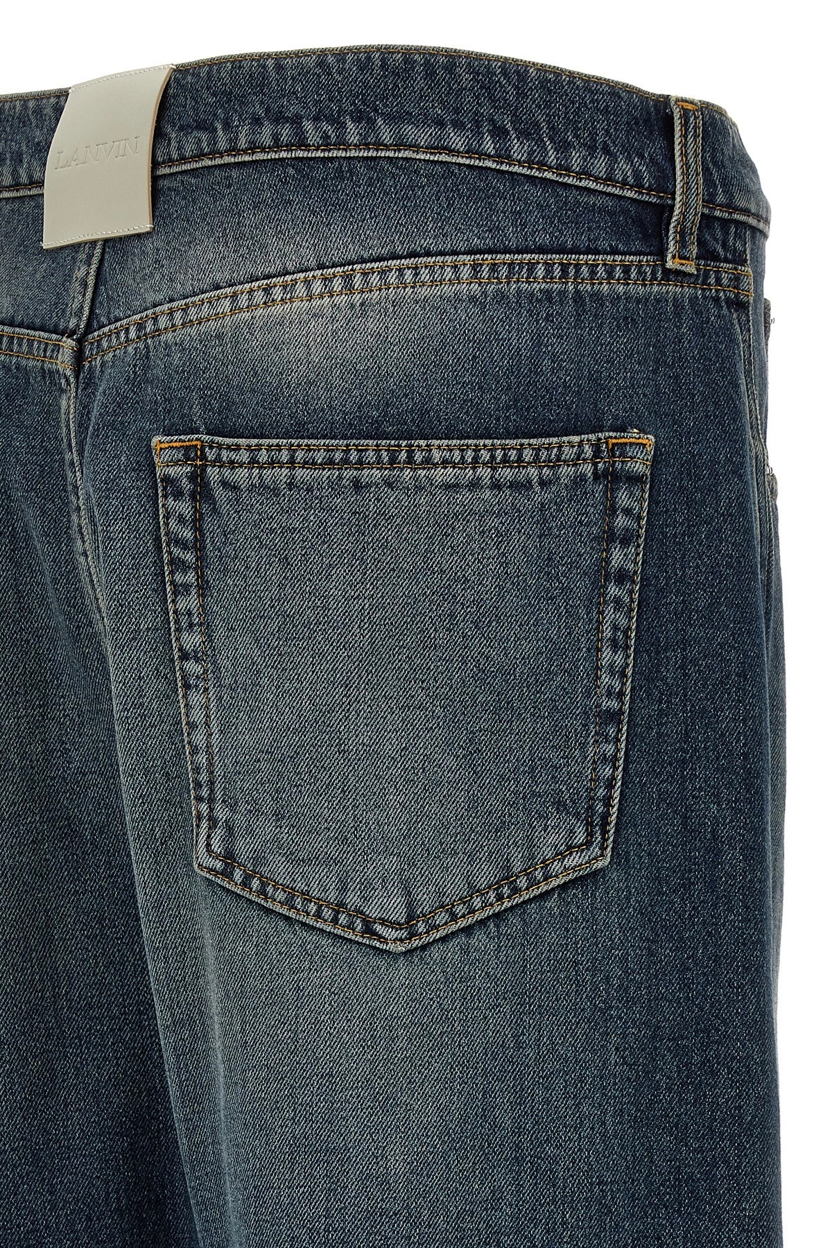 'Twisted Leg' jeans - 5