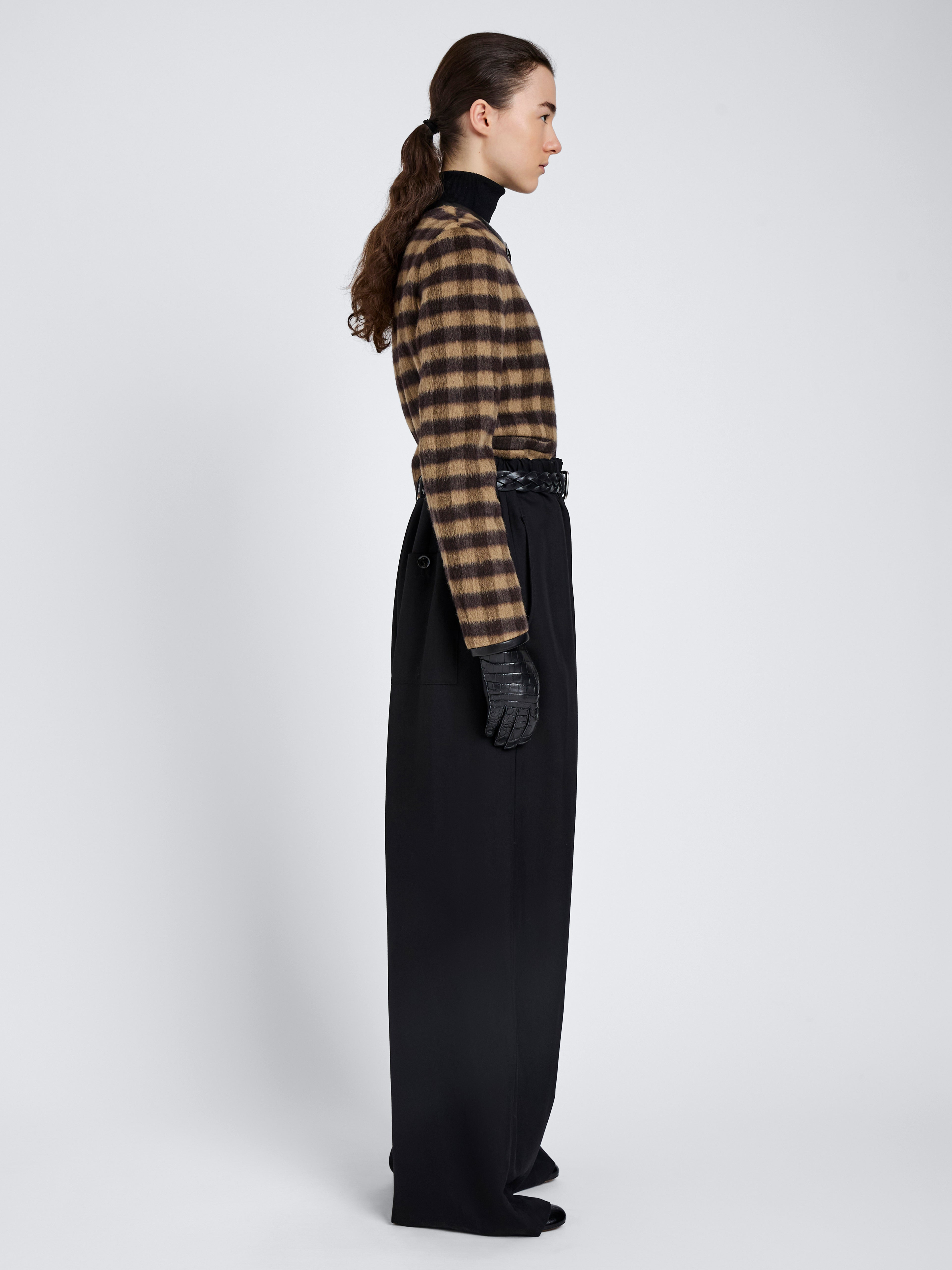 Helene Jacket in Plaid Double Face Cashmere - 4