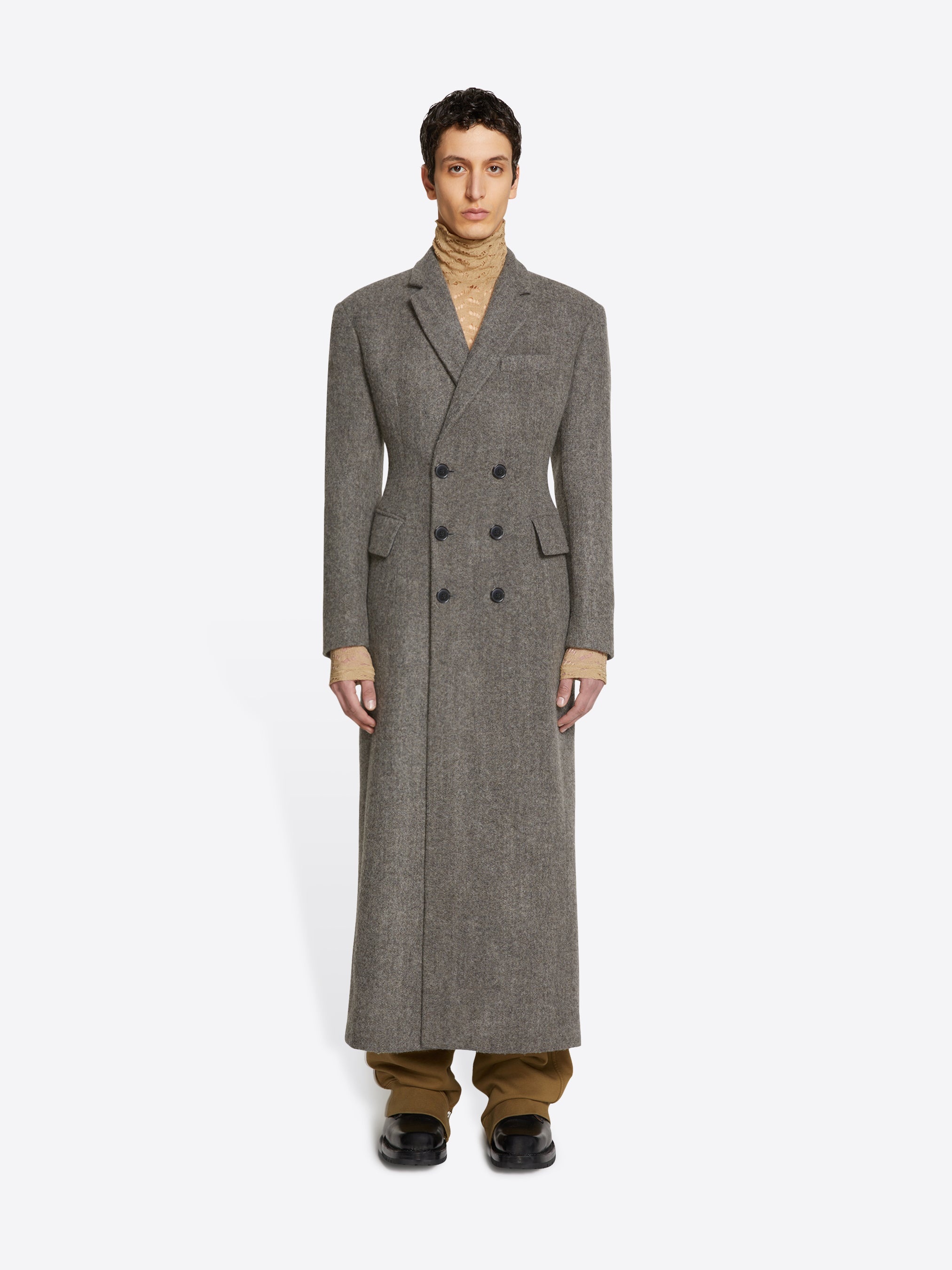LONG WAISTED COAT - 2