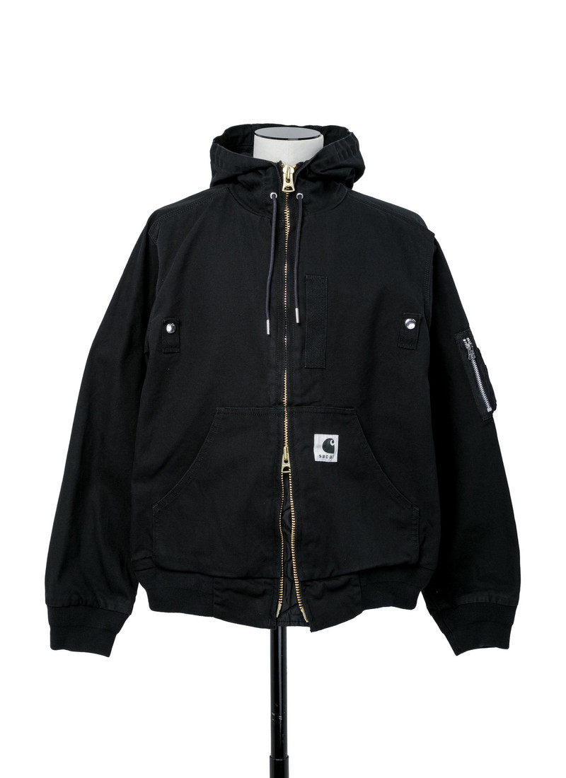 sacai Carhartt WIP Washed Duck Hooded Blouson outlook