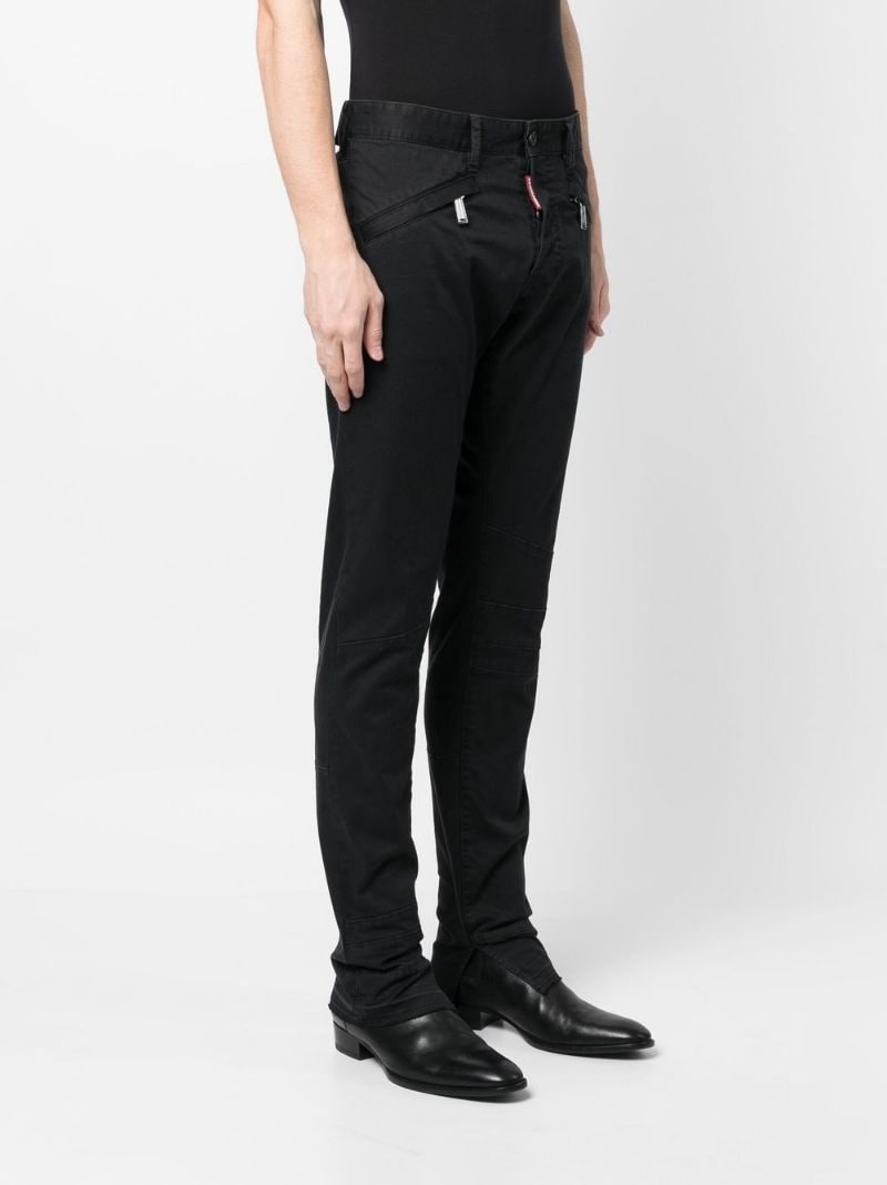 zip-pockets trousers - 3