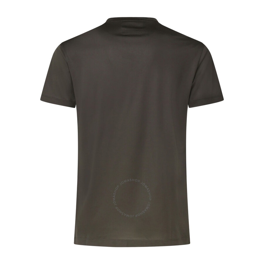 Emporio Armani Logo Print Lyocell-Blend T-Shirt - 2