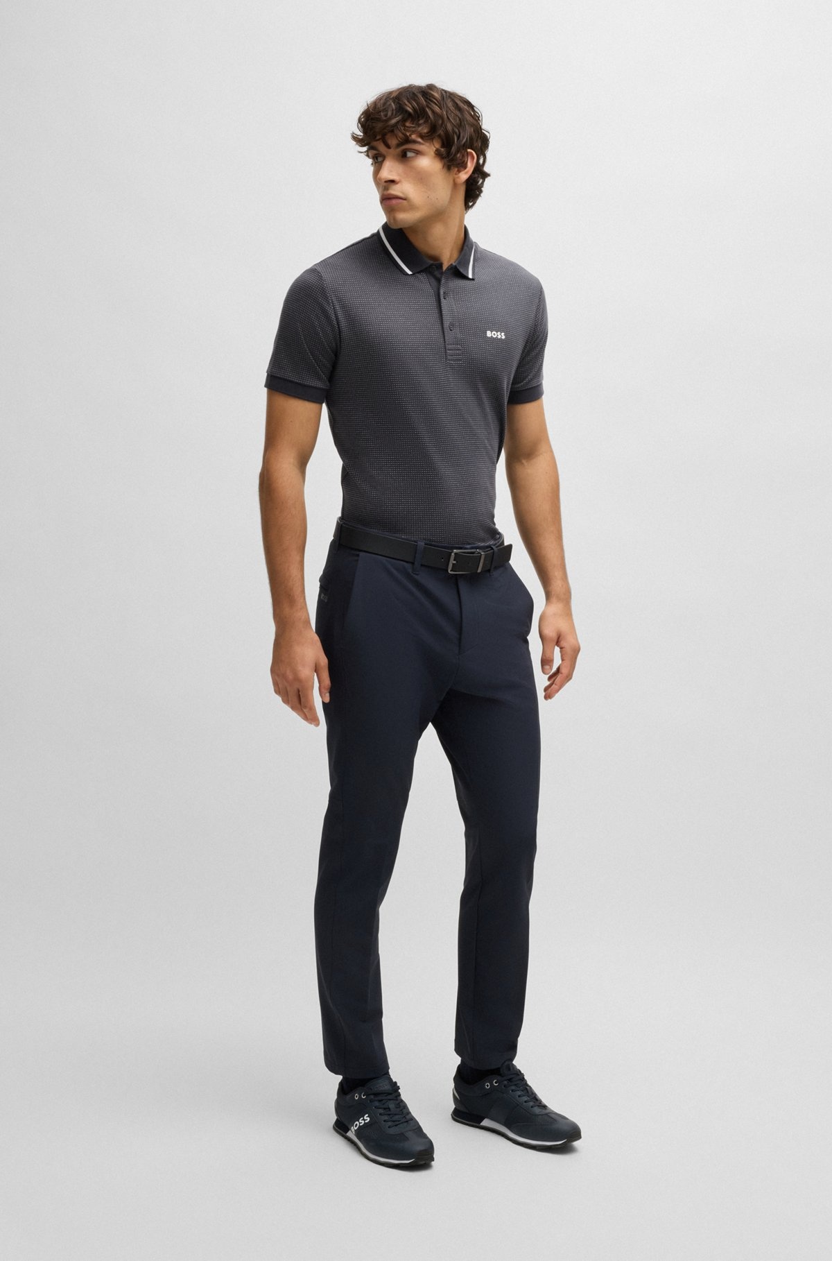 PADDY POLO SHIRT IN COTTON JACQUARD - 4