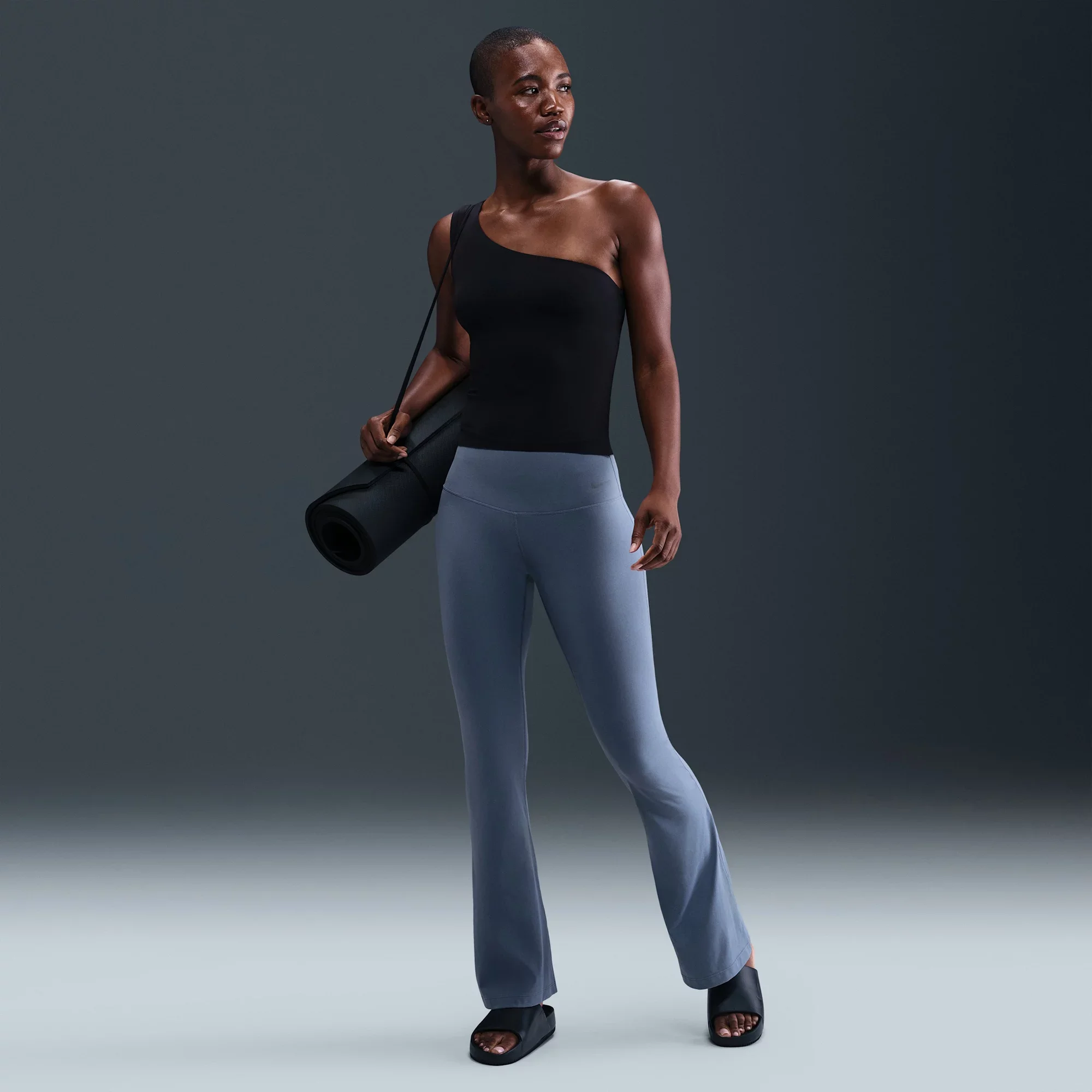 Nike Women's Zenvy High-Waisted Flared Leggings - 1