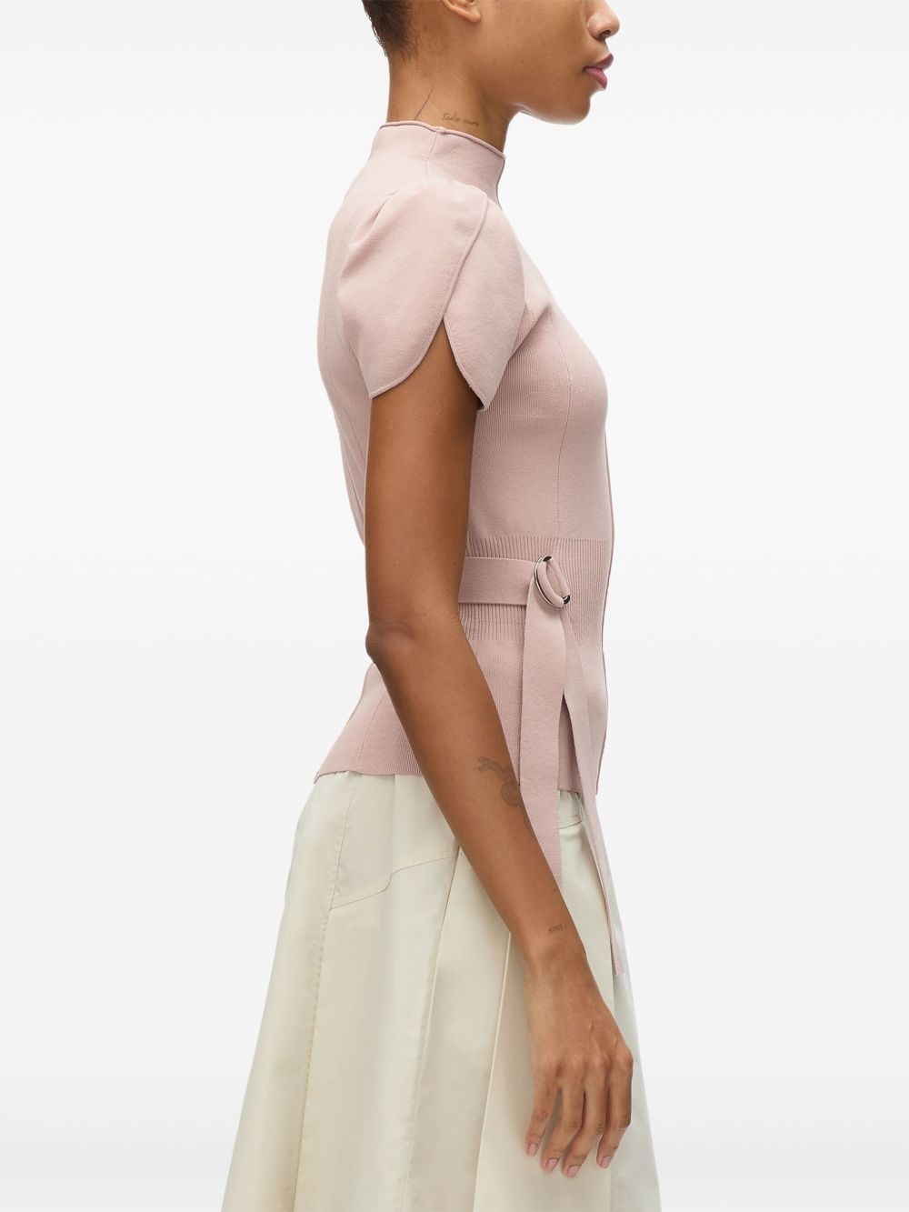 mock-neck top - 6