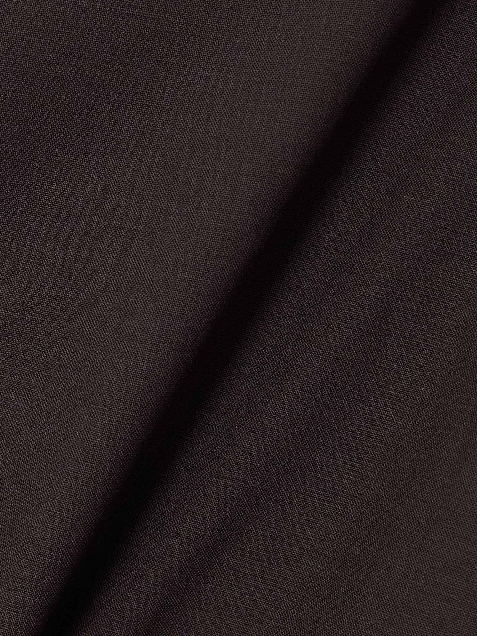 Wool-blend midi skirt Brown - 5