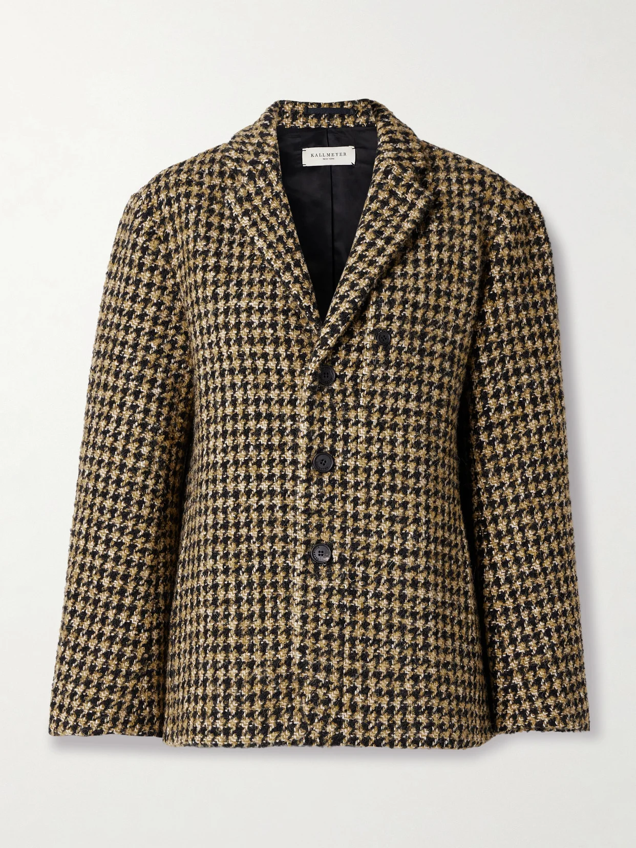 James Houndstooth Tweed Blazer - 1