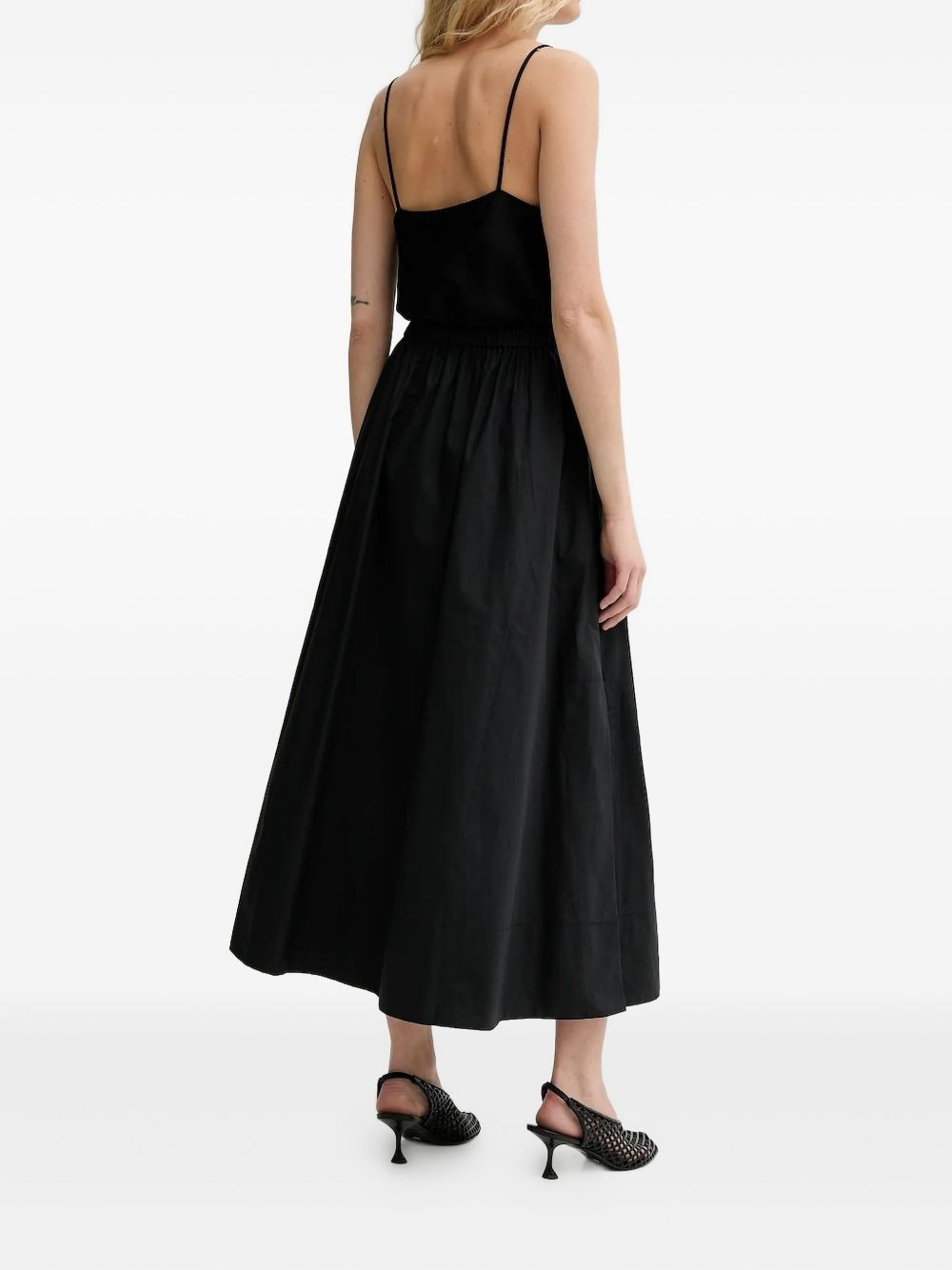 pleated midi skirt - 2