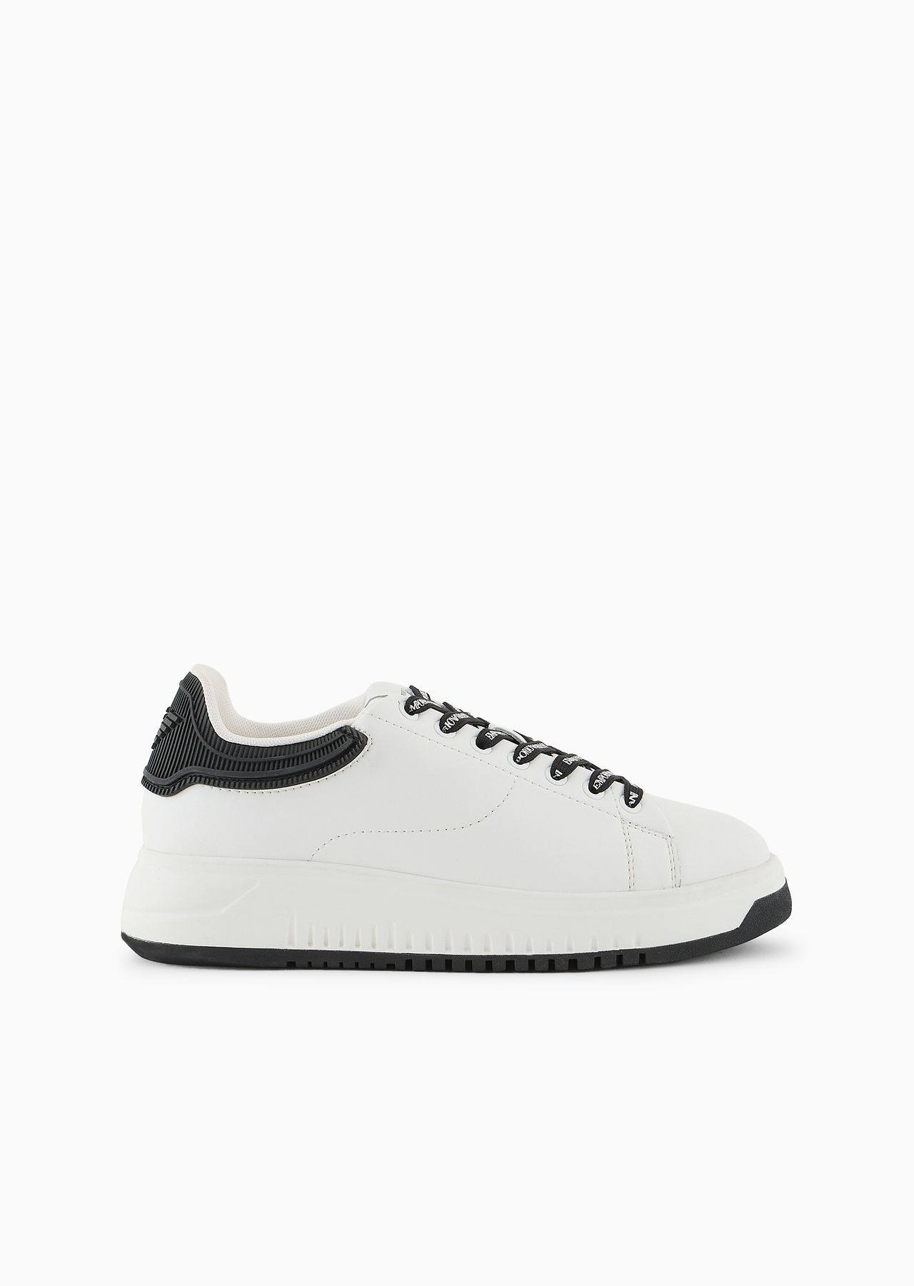 Leather sneakers with rubber backs - 1