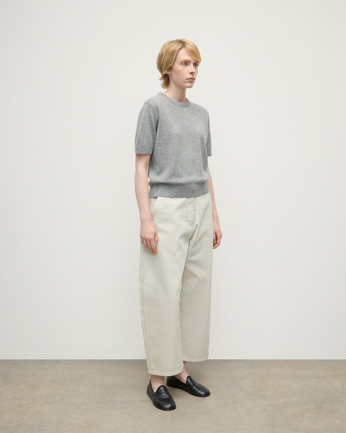 Classic Cashmere Grey T-shirt - 3