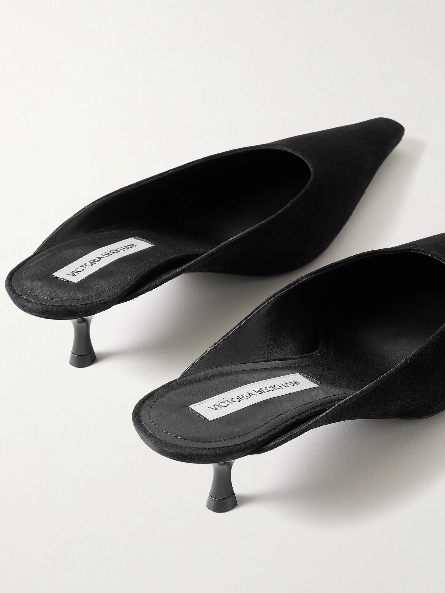 Sloan suede mules Black - 4