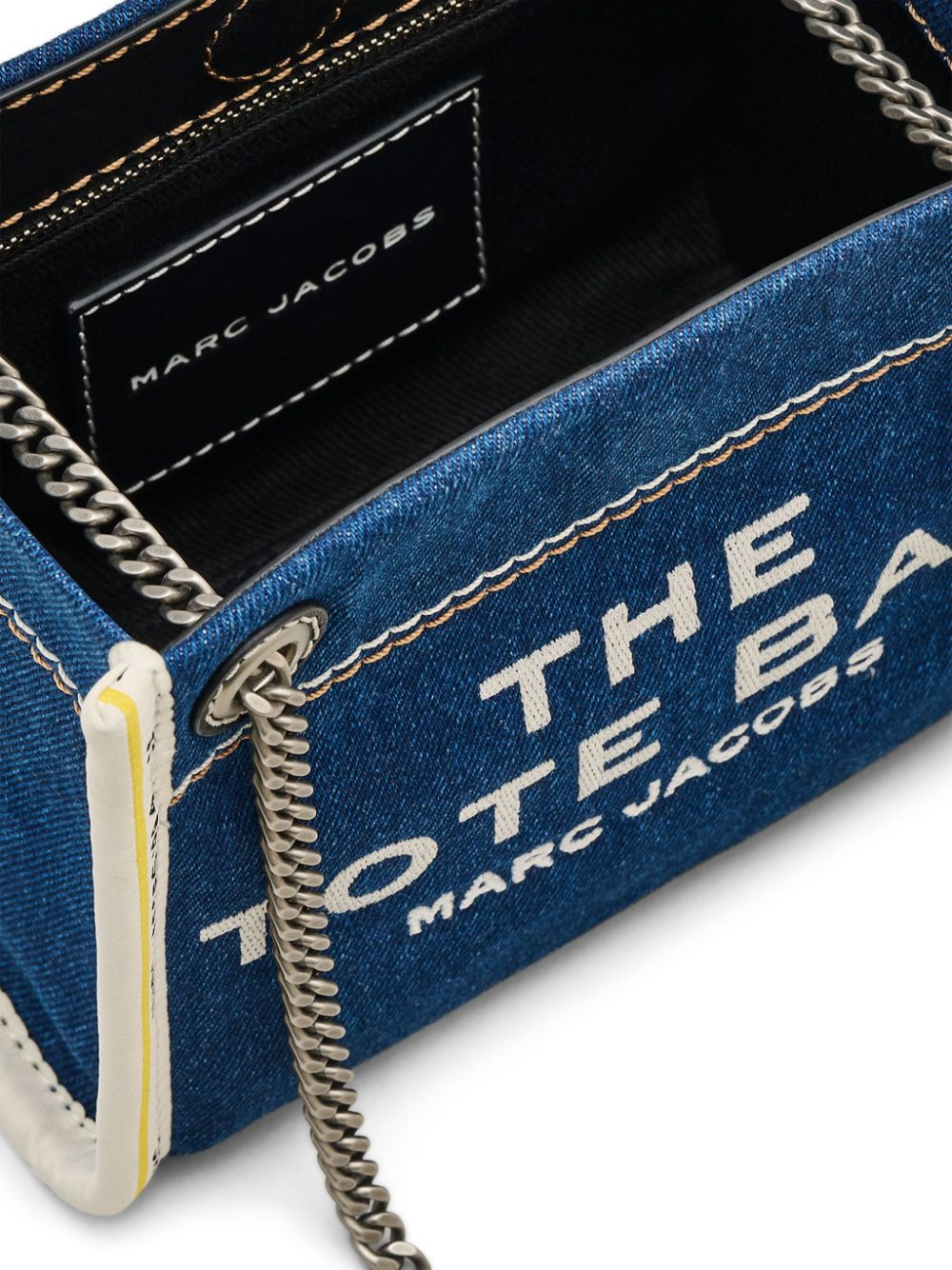 MARC JACOBS - Women The Denim Chain Tote Bag - 7