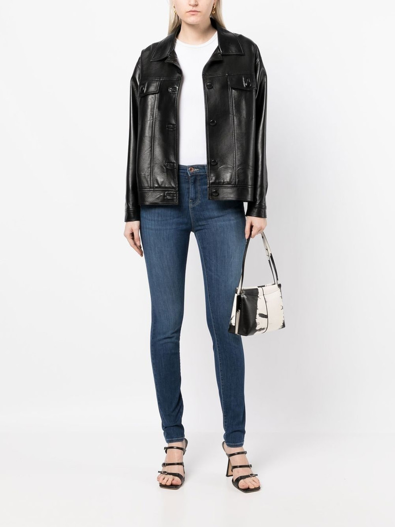 EMPORIO ARMANI skinny-cut leg jeans outlook