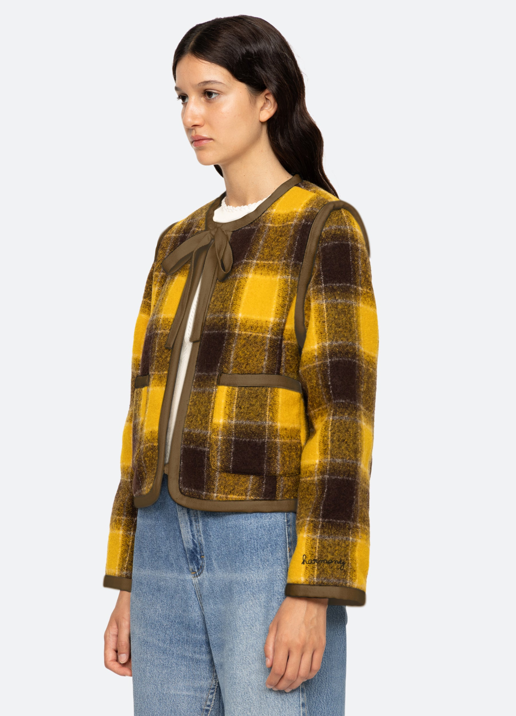 Amber Tie Front Jacket - 4
