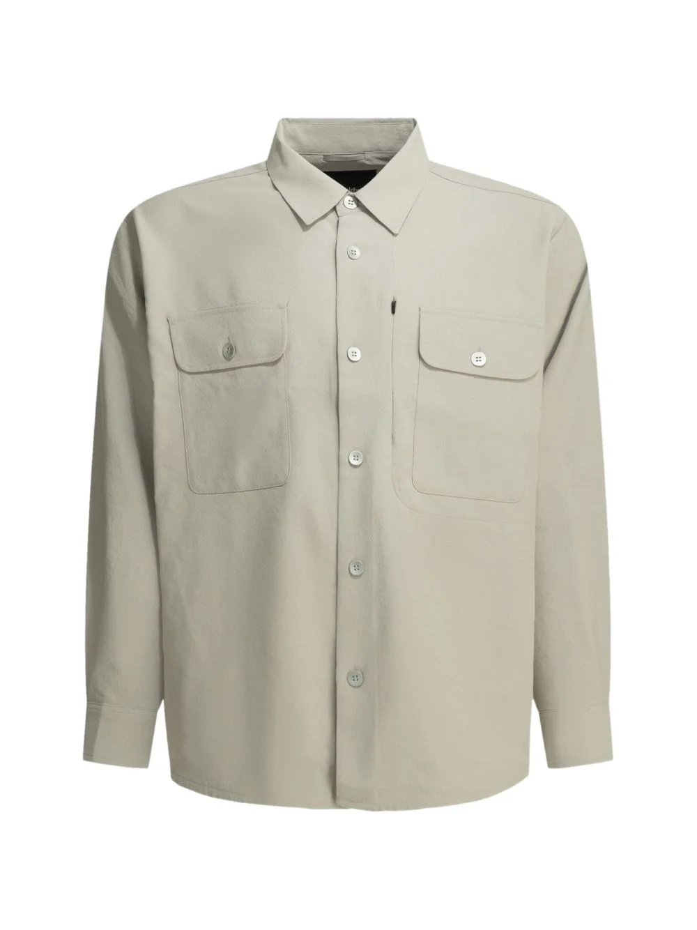 button-up chest-pockets shirt - 1